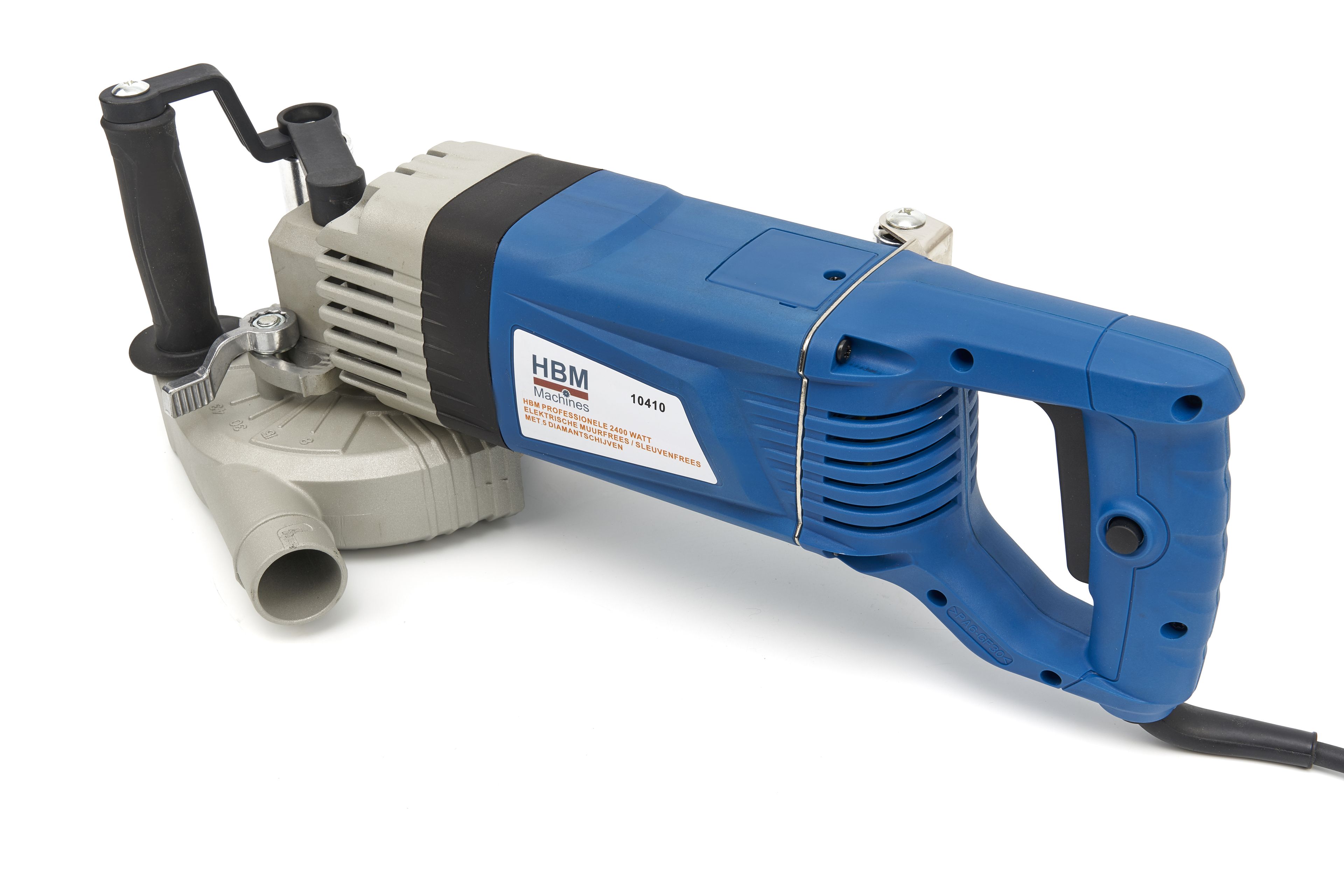 HBM Fraiseuse murale électrique de 2 400 watts / fraiseuse à rainures avec 5 disques diamantés Image 7