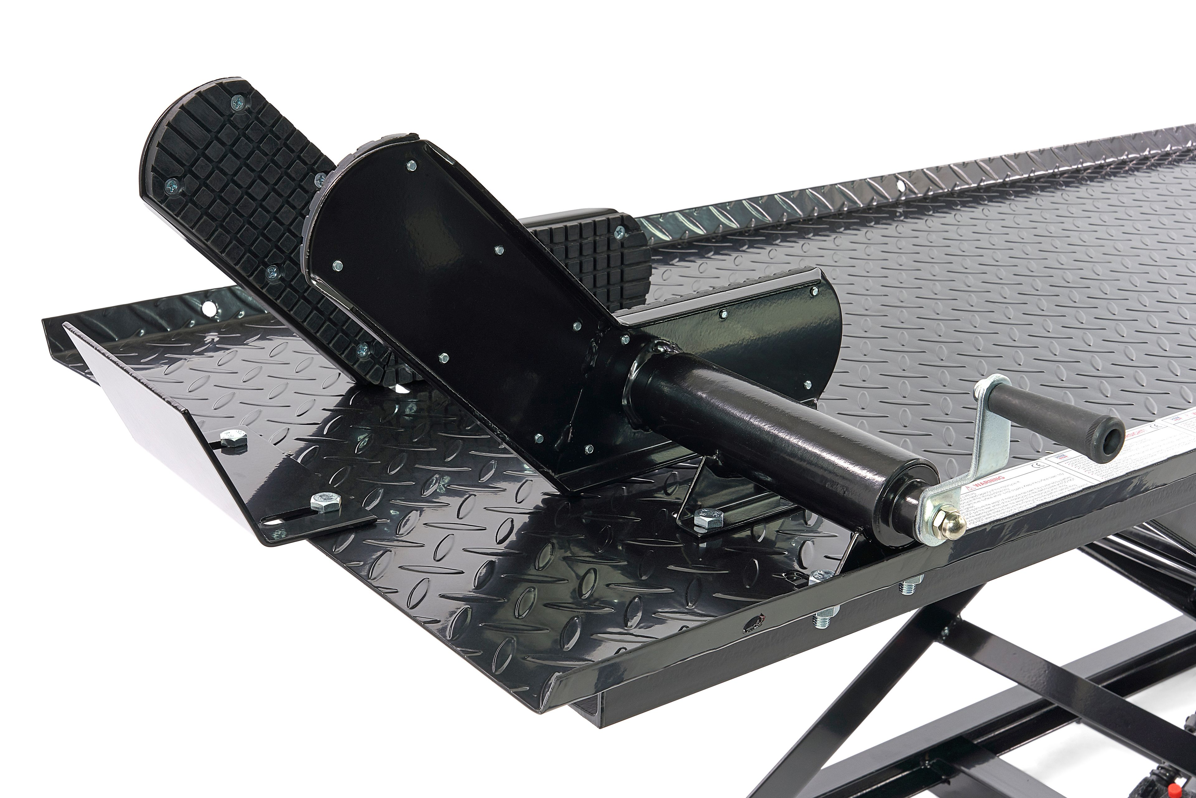 HBM Mesa elevadora para motocicletas de 450 kg plataforma hidráulica, ajustable y antideslizante Image 12