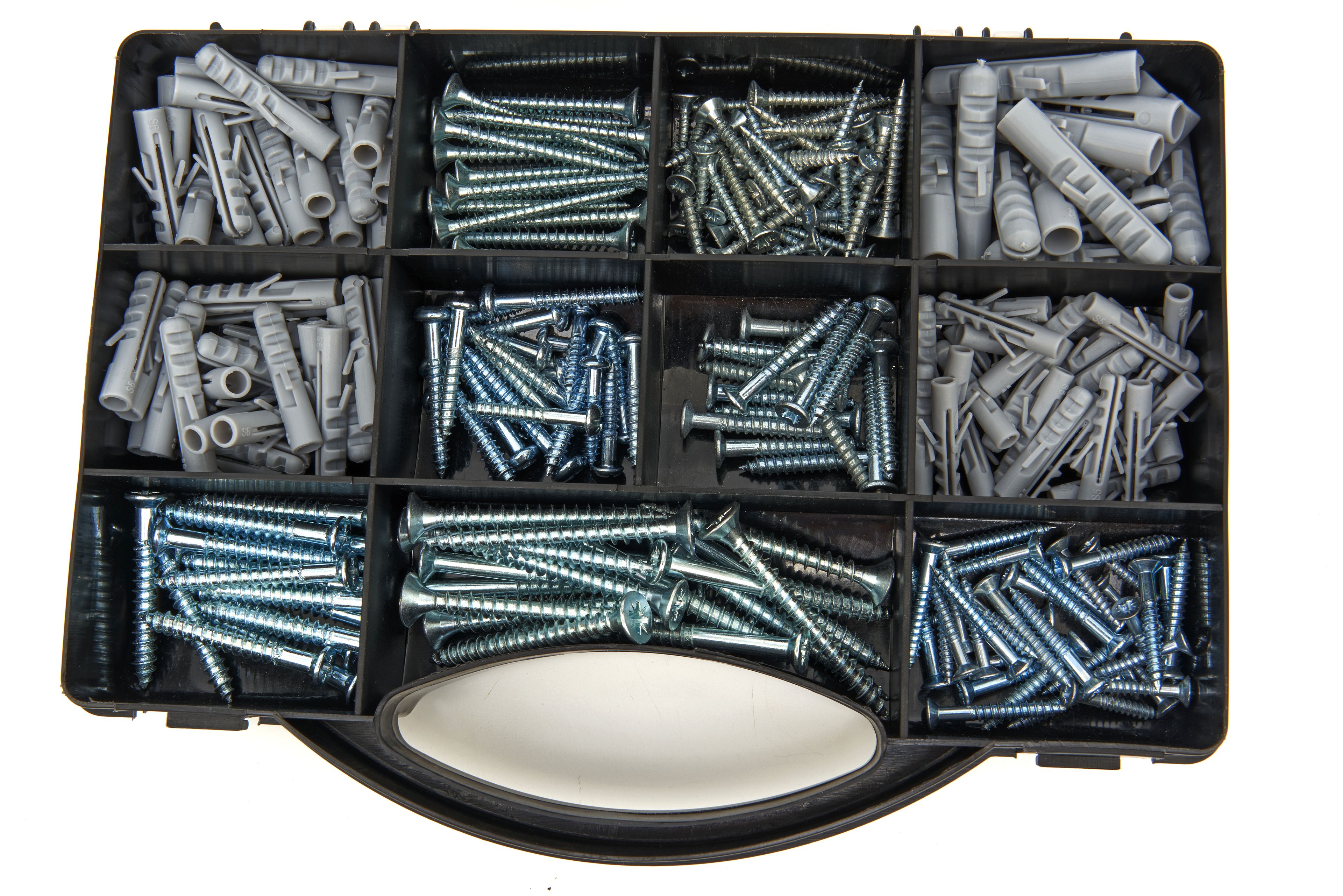 HBM 259 Delige Pluggen en Schroeven Assortimentsdoos