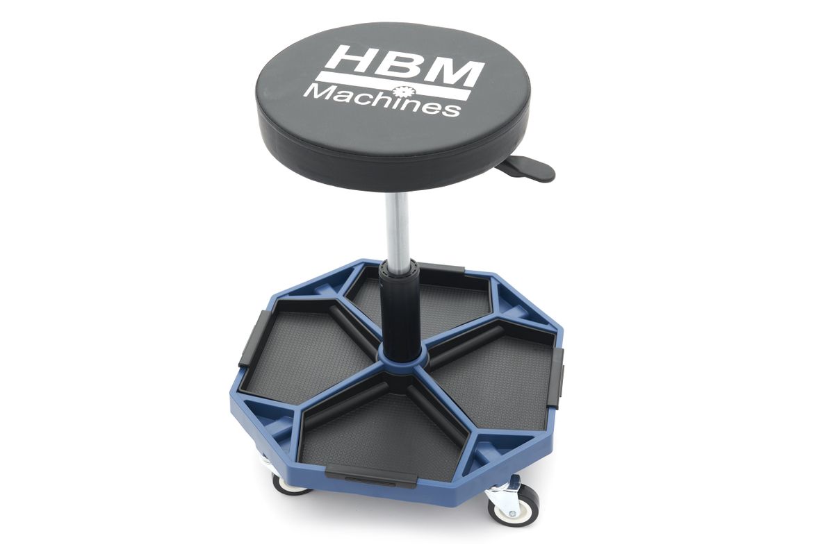 HBM Silla neumática con cuatro bandejas extraíbles