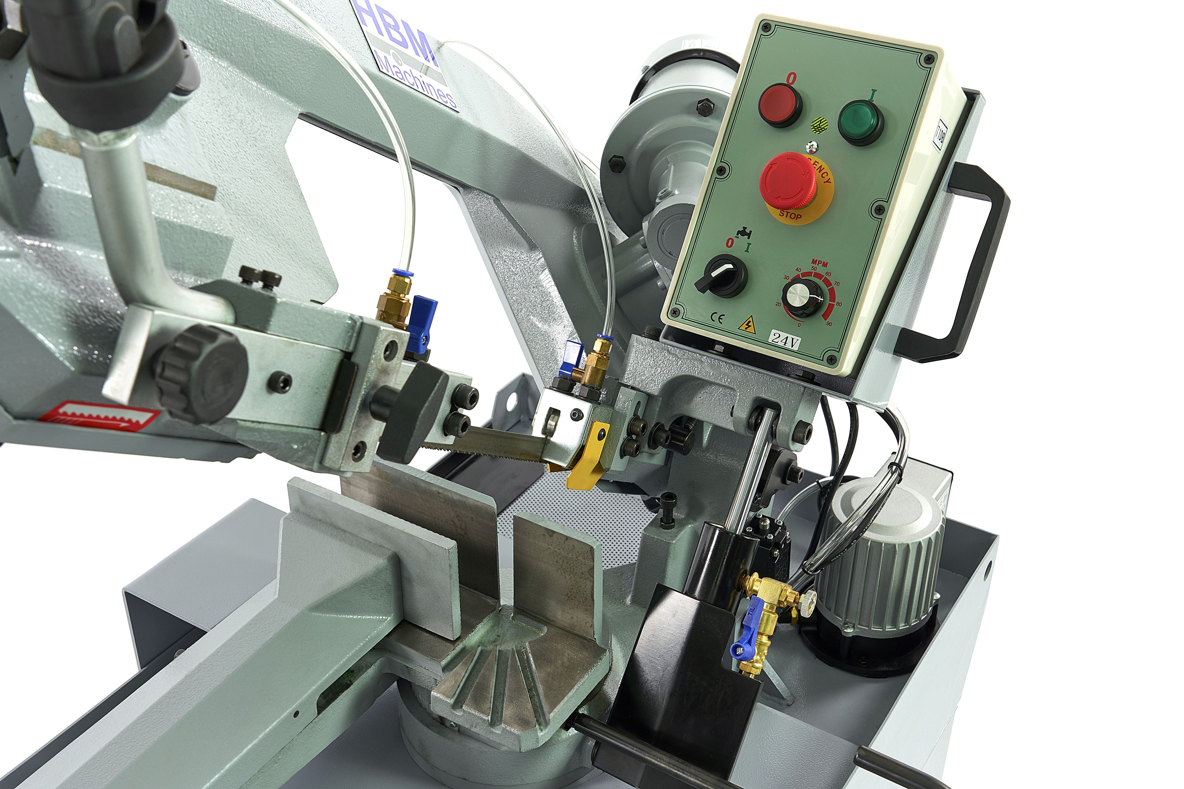 Scie à métaux professionnelle à vitesse variable HBM Image 8