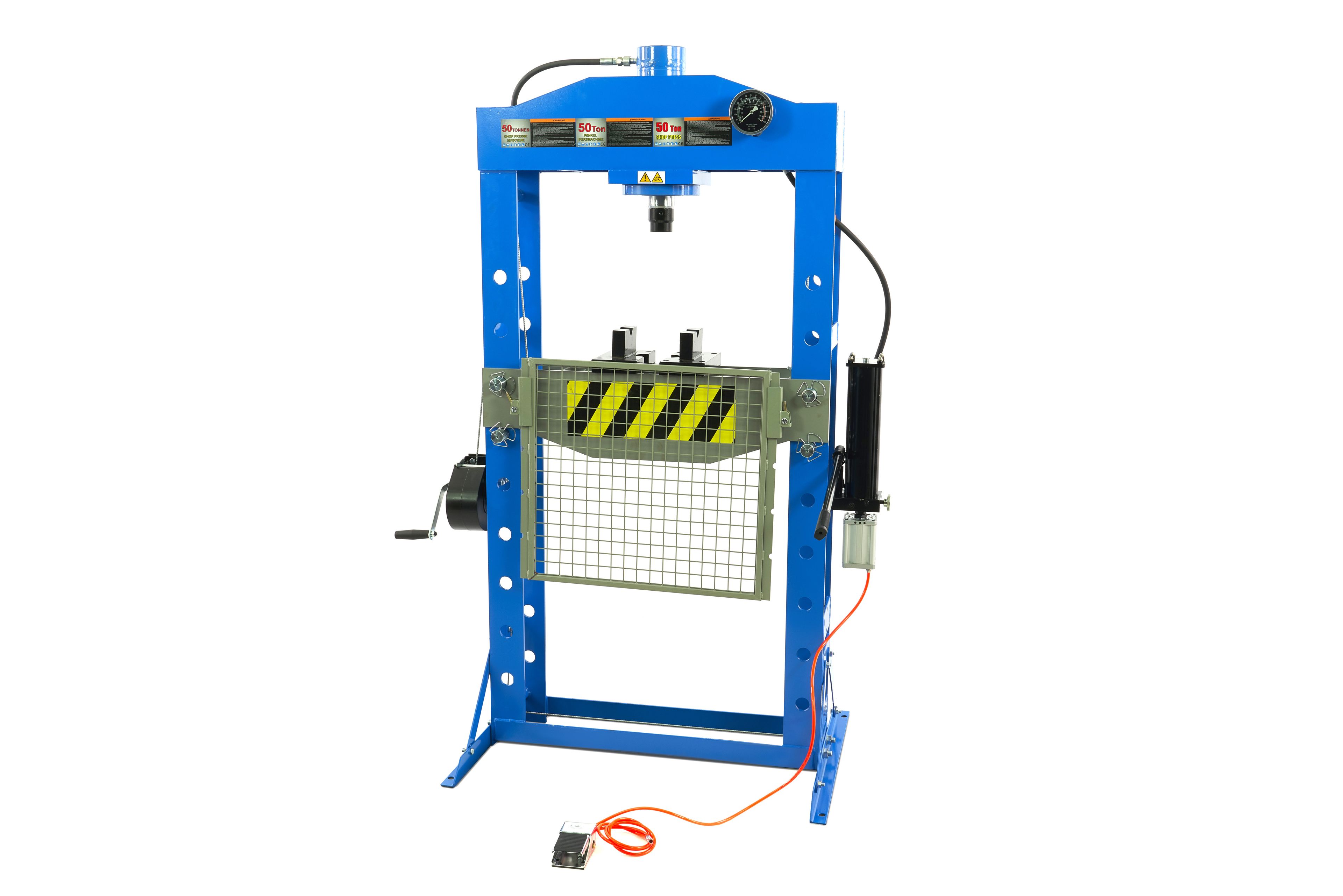 Presse professionnelle de cadre / presse d'atelier de HBM 50 tonnes avec support de sécurité Image 2