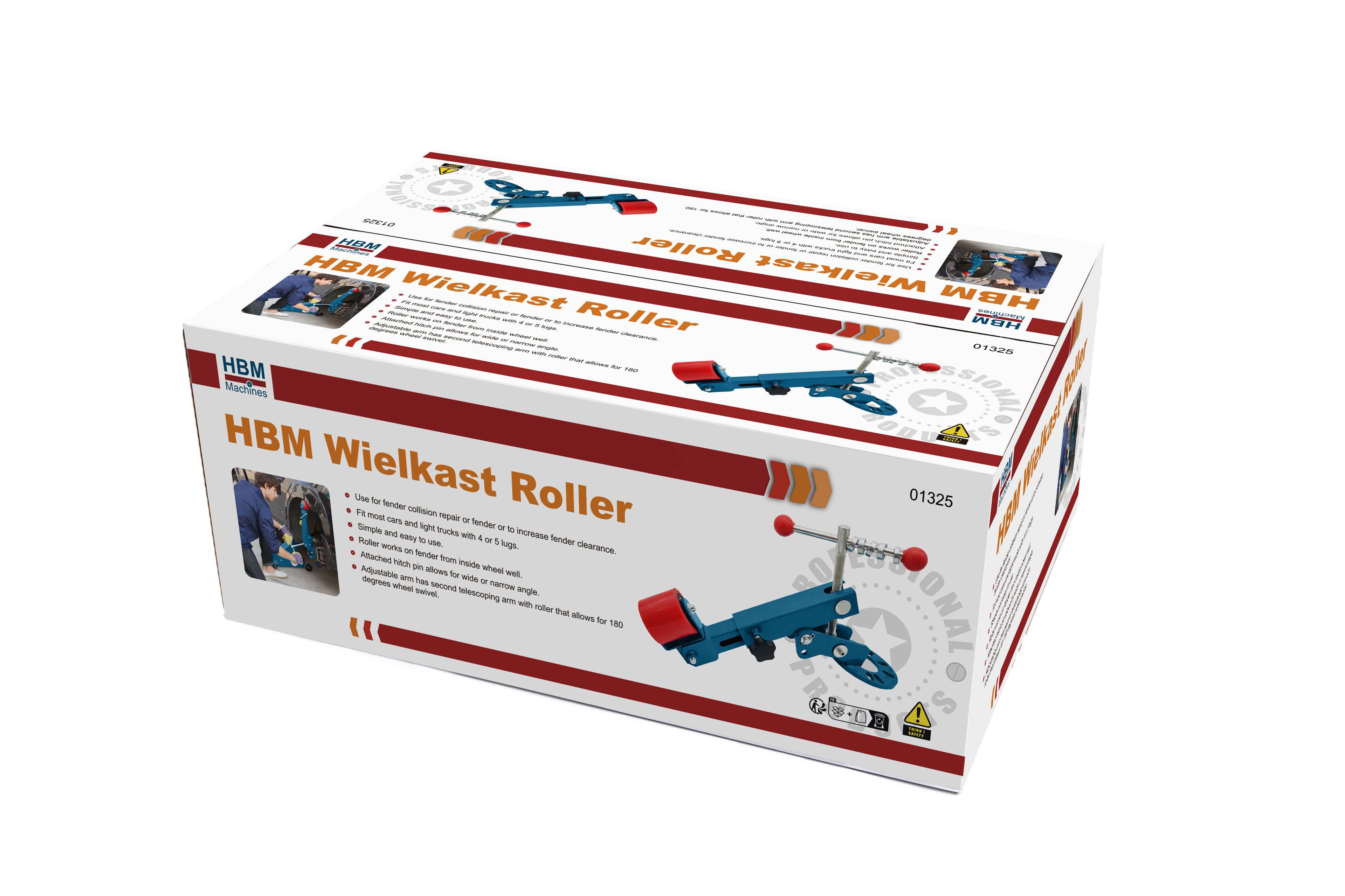 Rodillo de caja de ruedas HBM Image 3