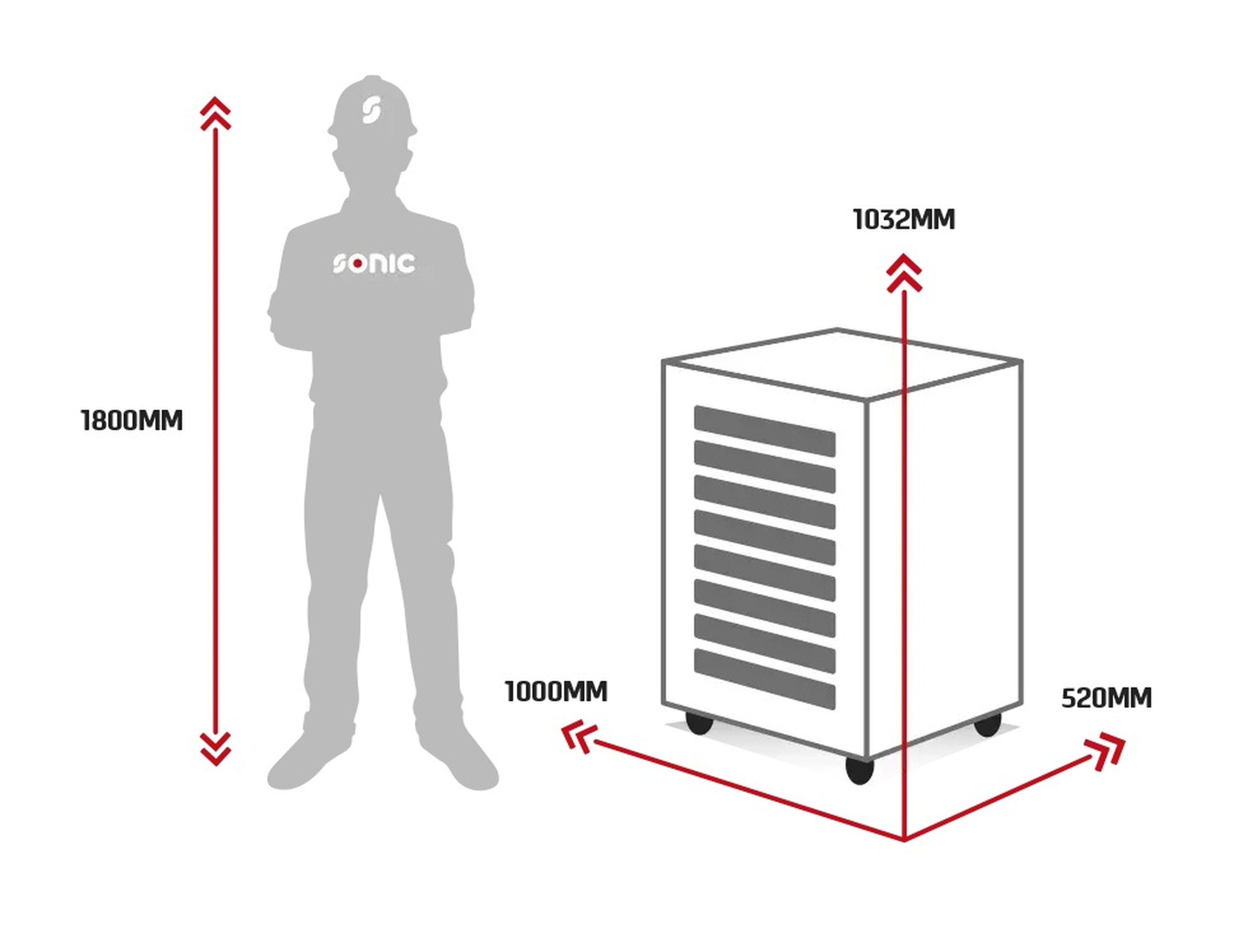 Chariot à outils Sonic Next S12 575 pièces Image 10