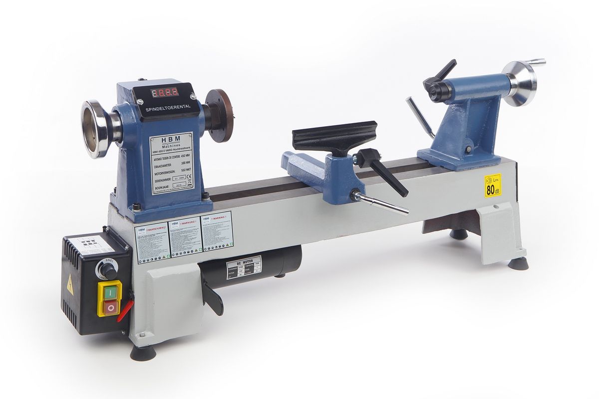 HBM 450 x 300 Torno de madera variable