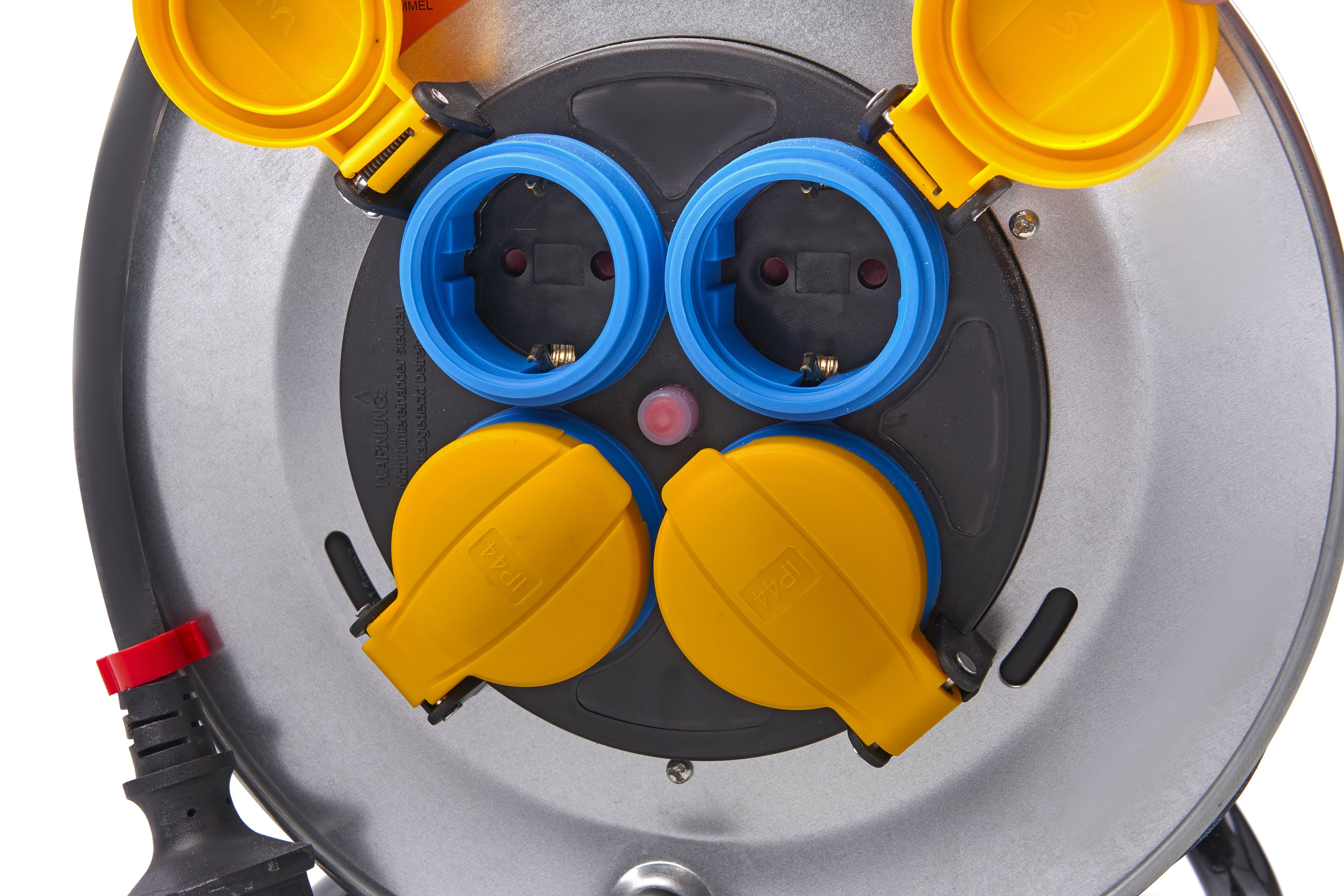 HBM 25 Meter Spatwaterdichte IP44 Stroomhaspel, Kabelhaspel 3 x 1,5 mm Image 4