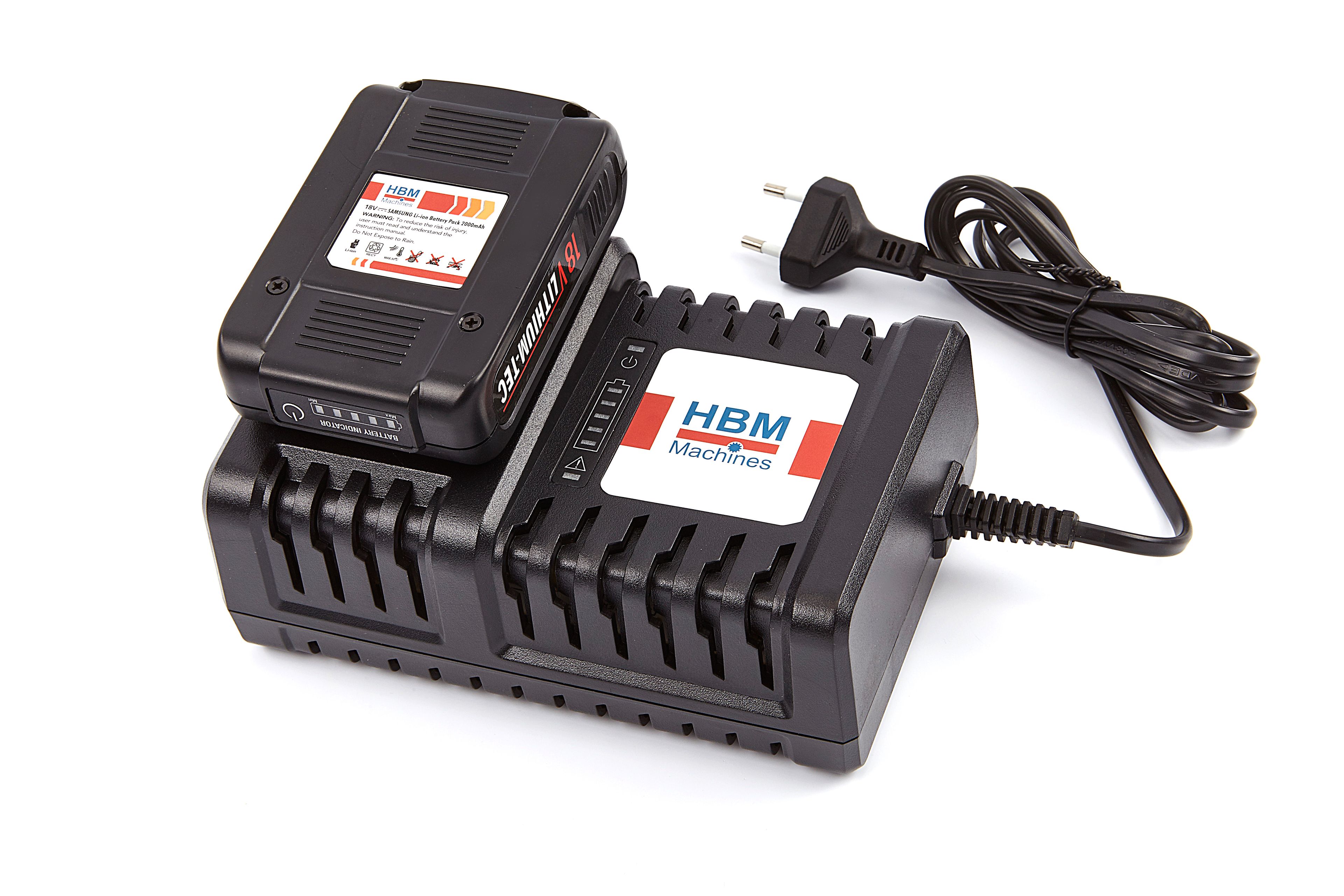 BATTERIE HBM Pour clé à chocs électrique 1/2 inch 18 Volt 2.0AH - 250NM Image 3