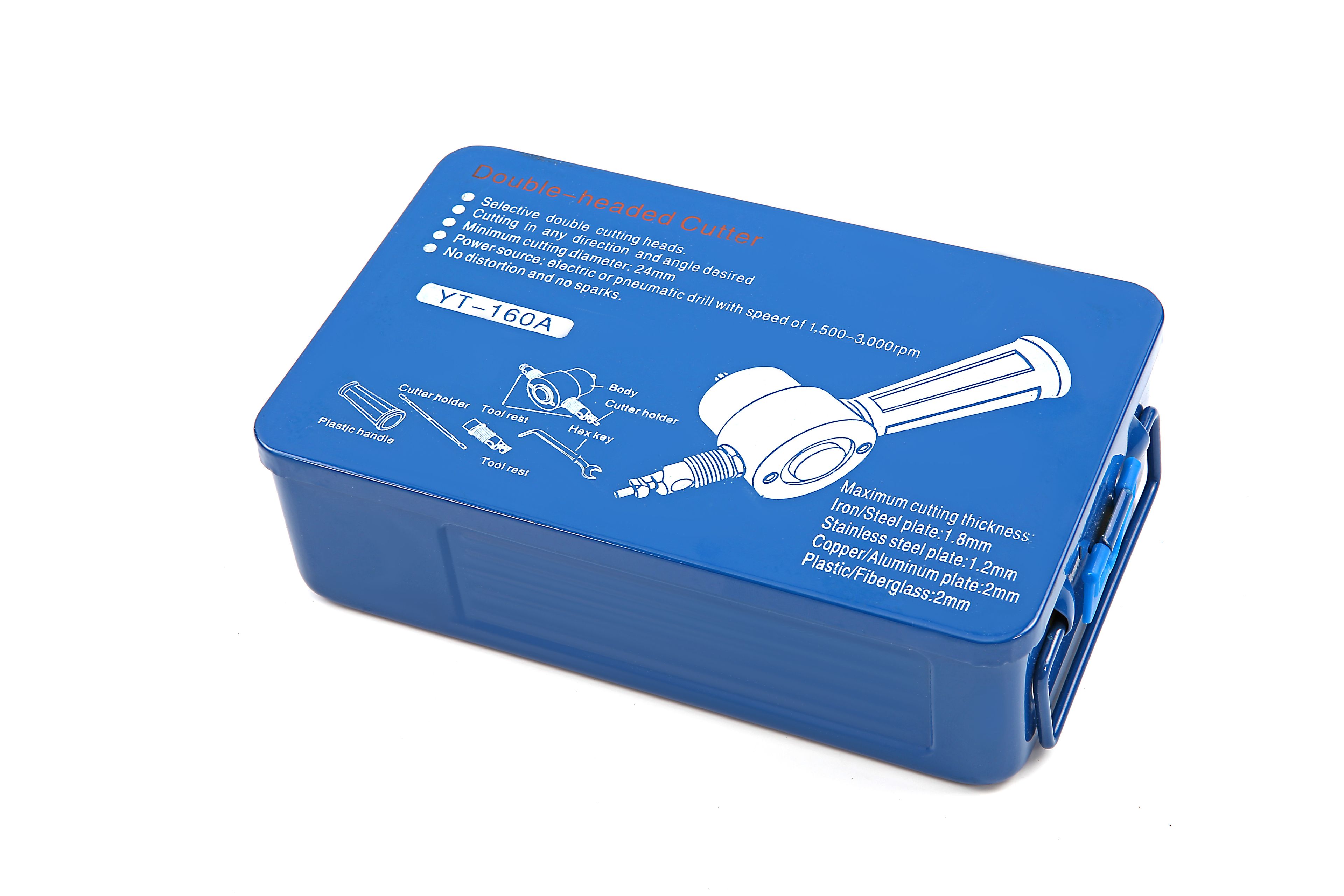 HBM Knabbelschaar voor in de Boormachine met Draaibare Kop Image 2