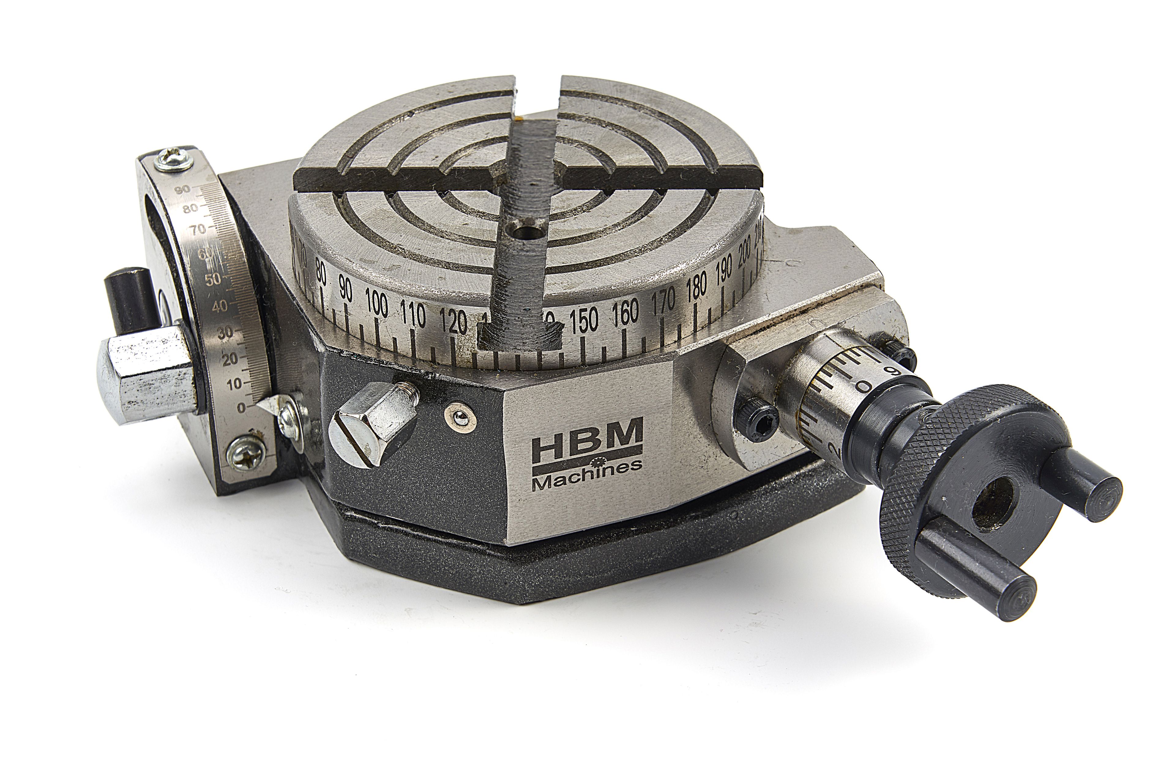 Tavolo di distribuzione inclinabile HBM da 75 mm con attrezzatura di serraggio Image 12