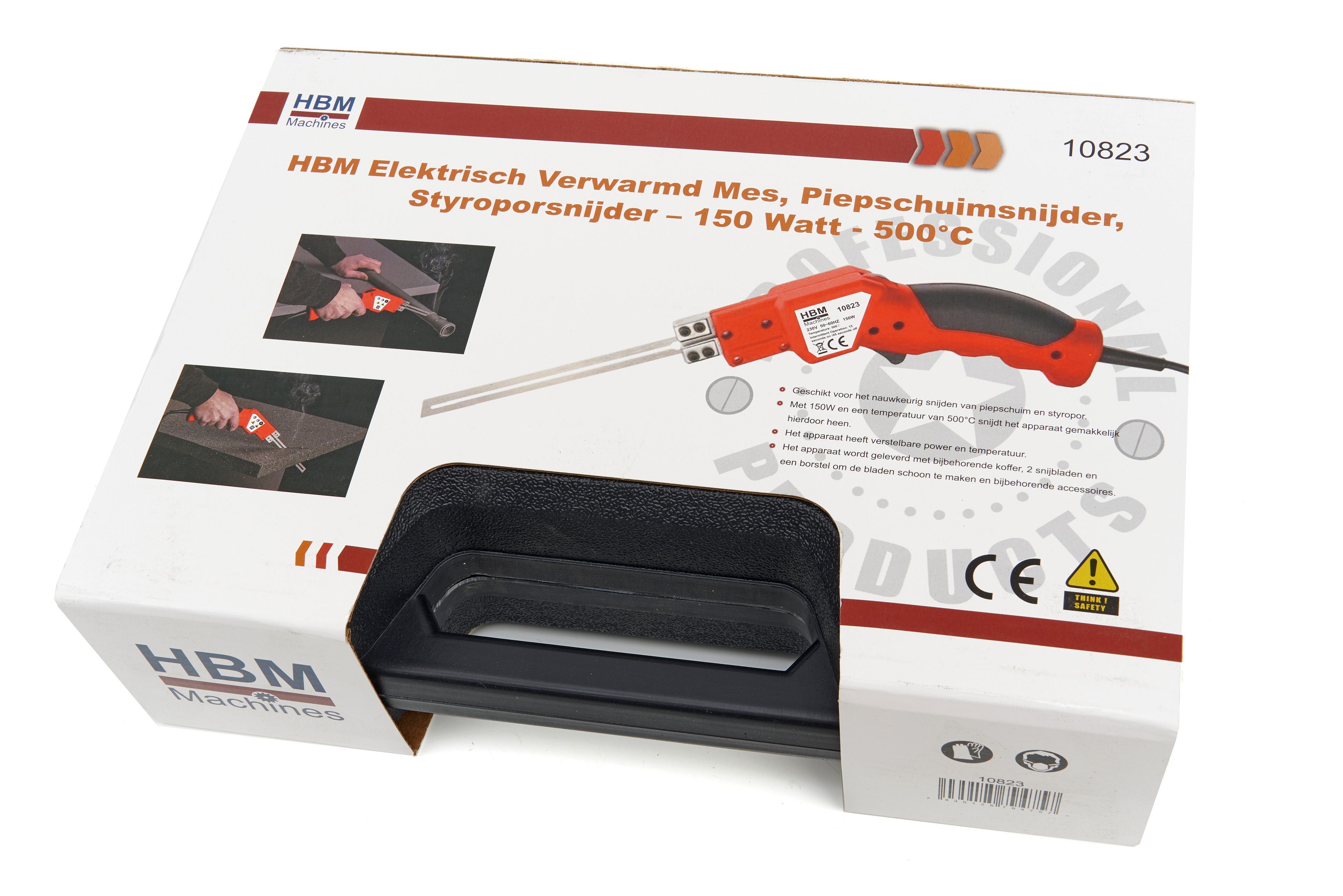 HBM Elektrisch Verwarmd Mes, Piepschuimsnijder, Styroprsnijder - 150 Watt - 500°C Image 10