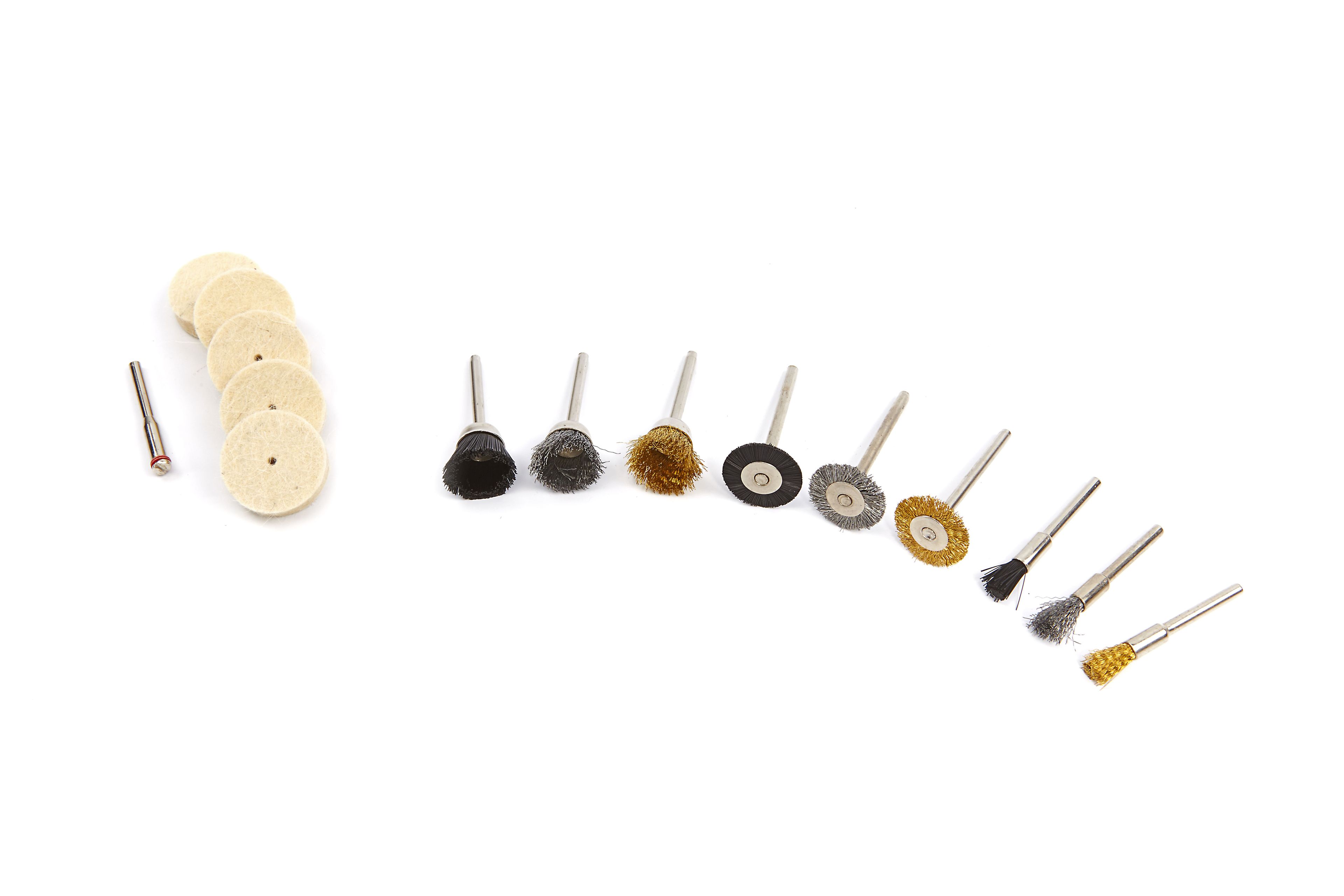 HBM 15-teiliges Multitool-Bürsten- und Polierset