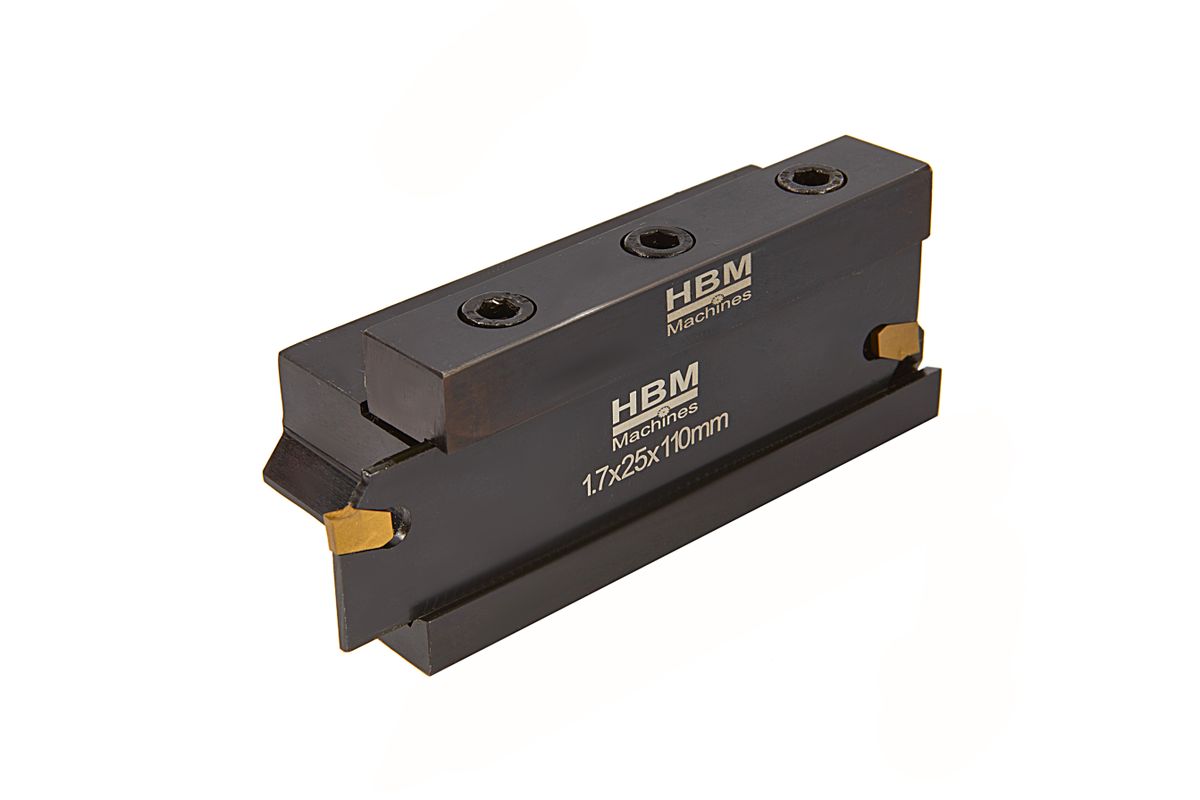 Portaherramientas HBM con placa de cambio HM de 2 mm