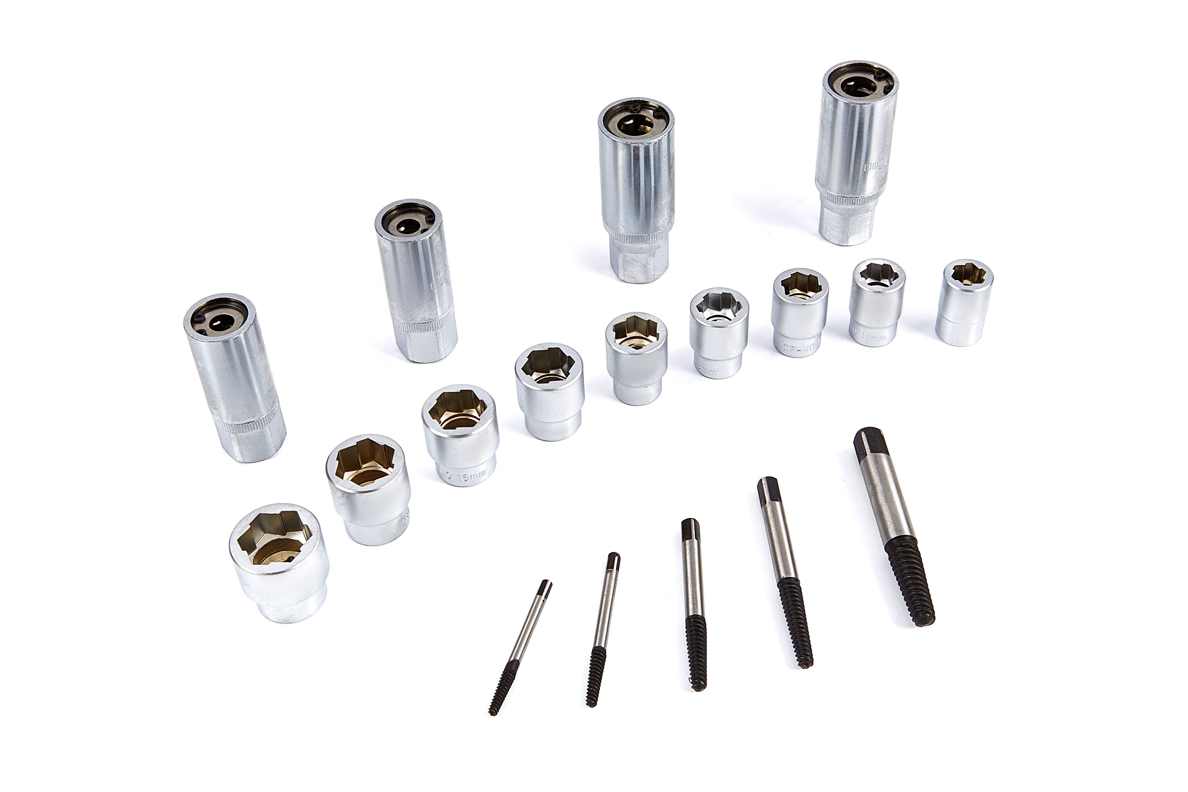 Set di estrazione per dadi e bulloni rotti di 17 pezzi HBM Image 3