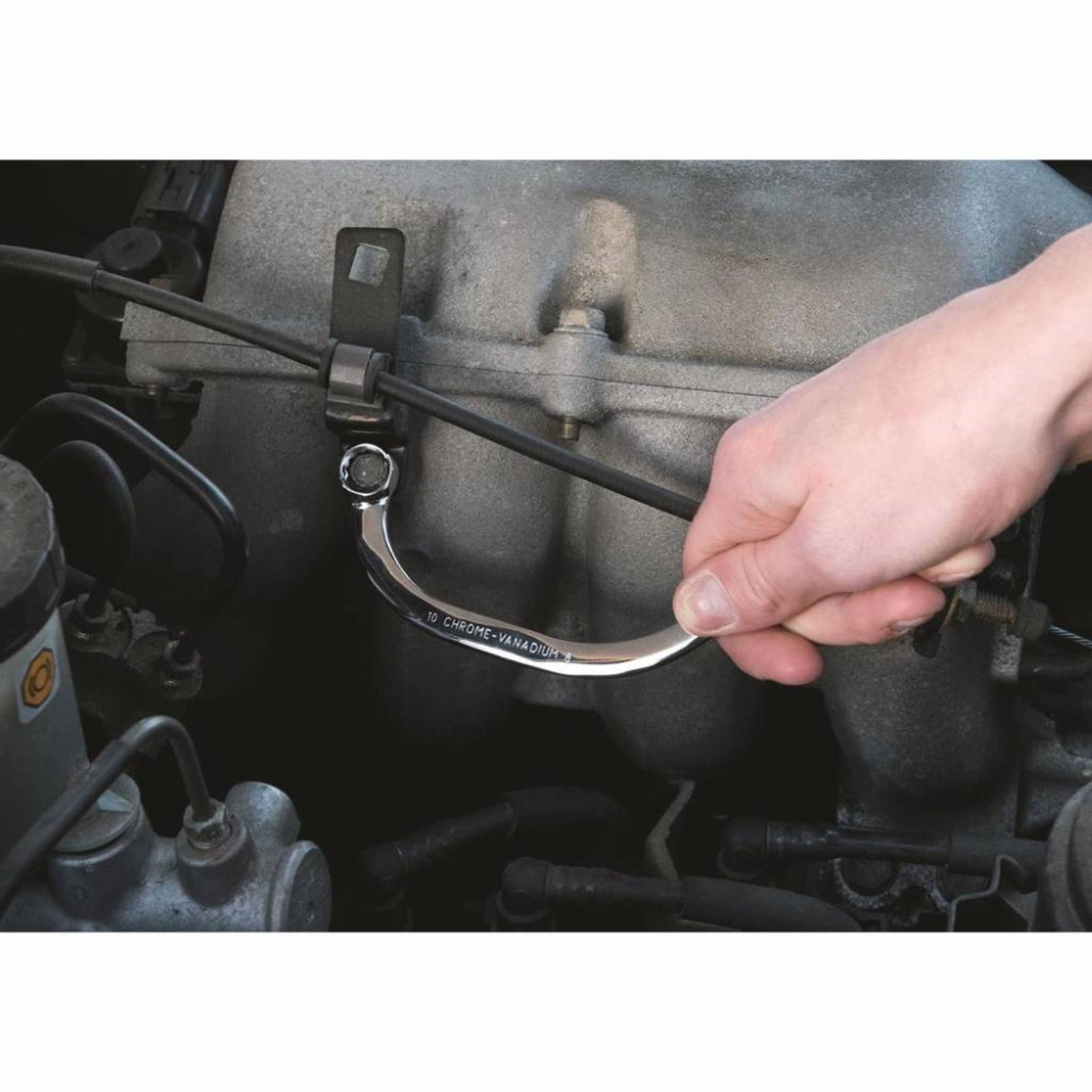 Stahlkaiser Jeu de 5 clés à double anneau C 8 - 22 mm. Image 4