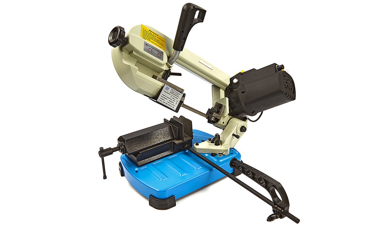 HBM 125 Máquina de sierra de cinta de metal variable portátil profesional