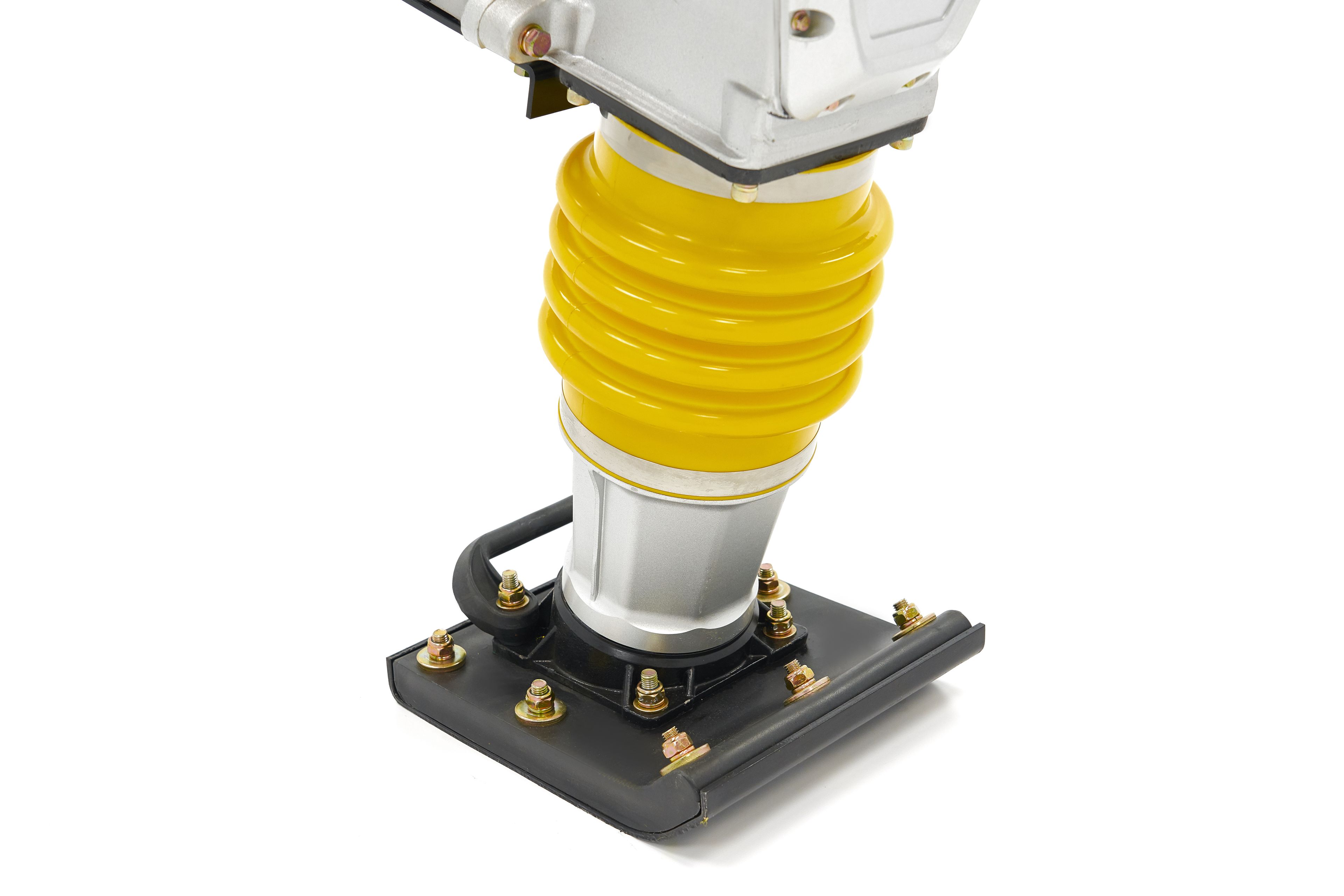 Plaque vibrante HBM Professional 6.5 PK, sabotage vibrant avec jeu de roues et couvercle de moteur Image 8