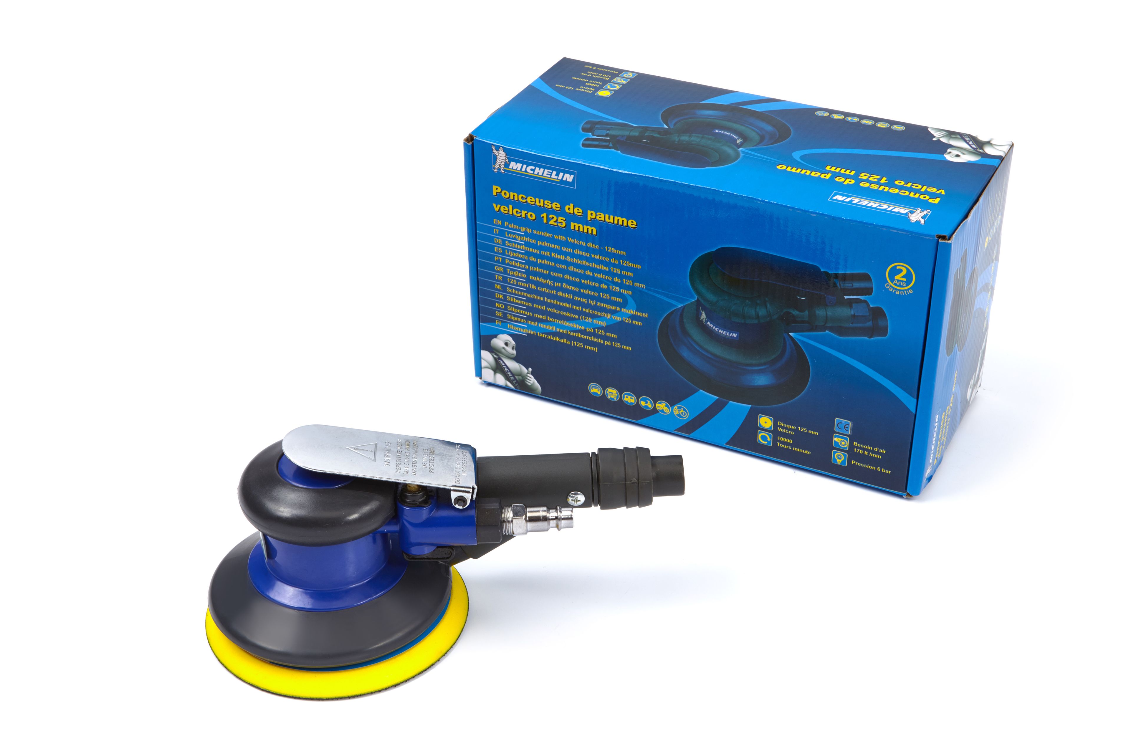 Michelin 125 mm Profi-Pneumatik-Saugschleifer