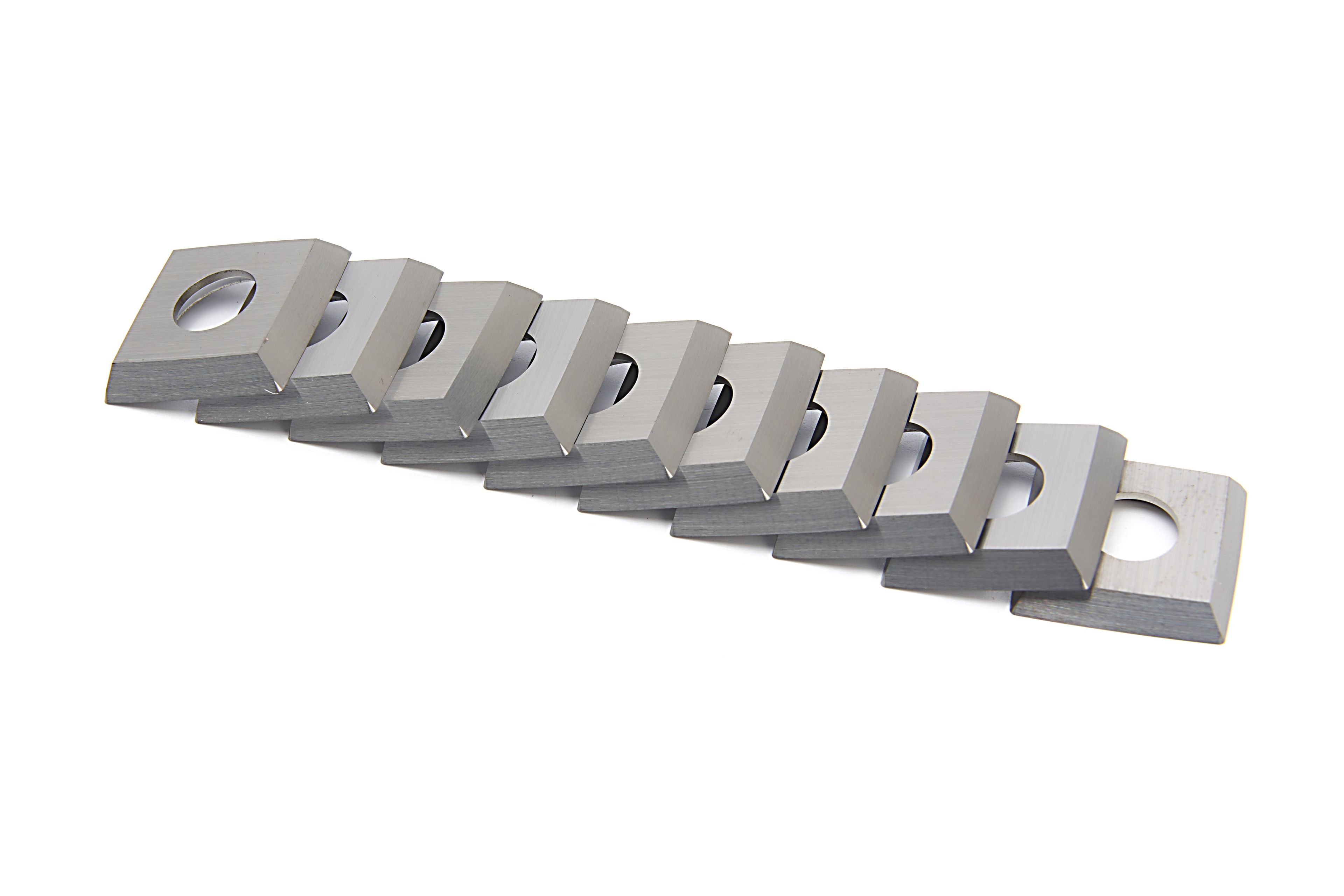 HBM wisselmessen t.b.v. spiraalsnijkop 12 en 16 inch, 10 stuks