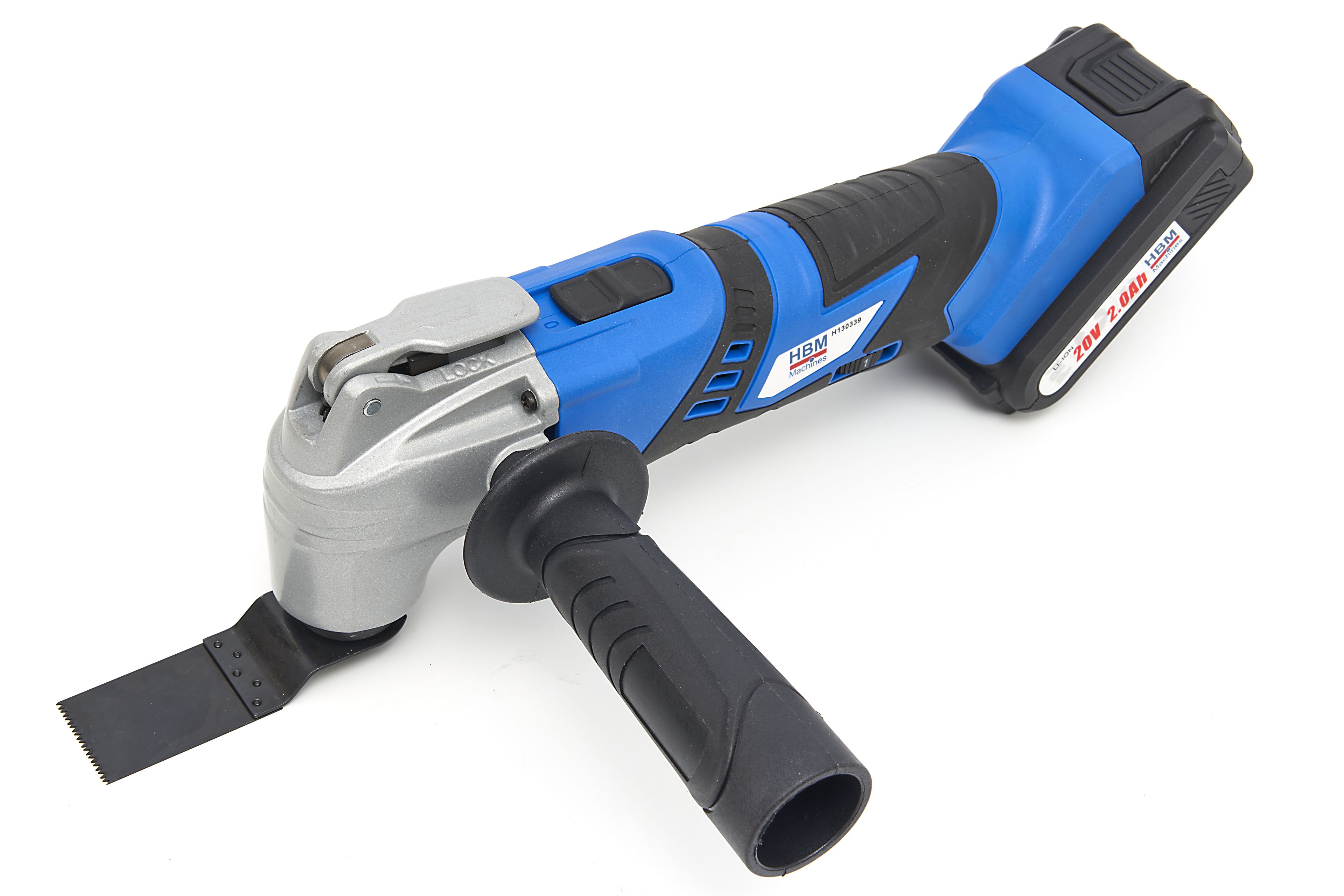HBM 20 Volt 2.0AH Multitool Professionale Con 2 Batterie Image 6