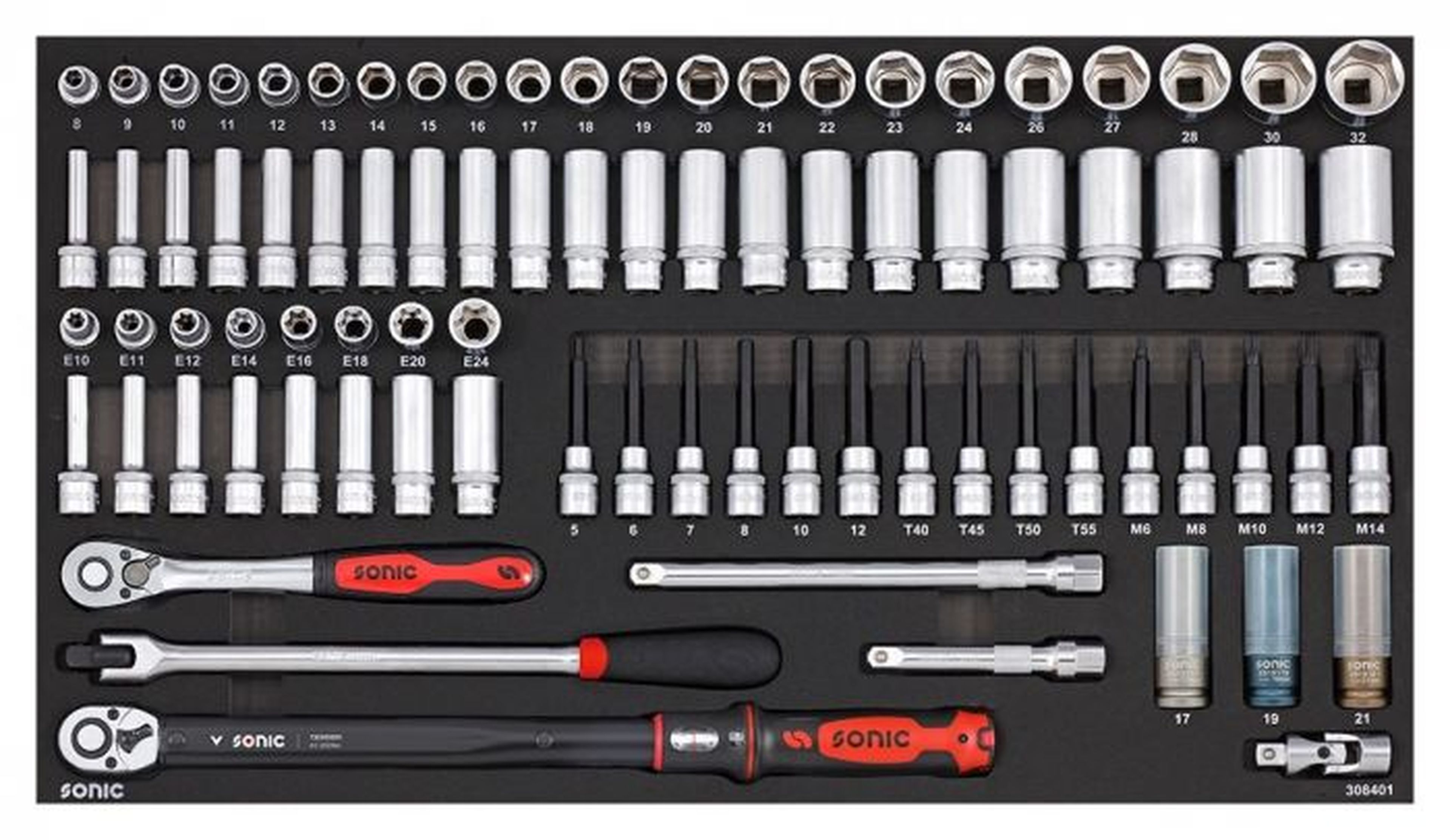 Sonic Next S12 gevulde gereedschapswagen 485-delig Image 4