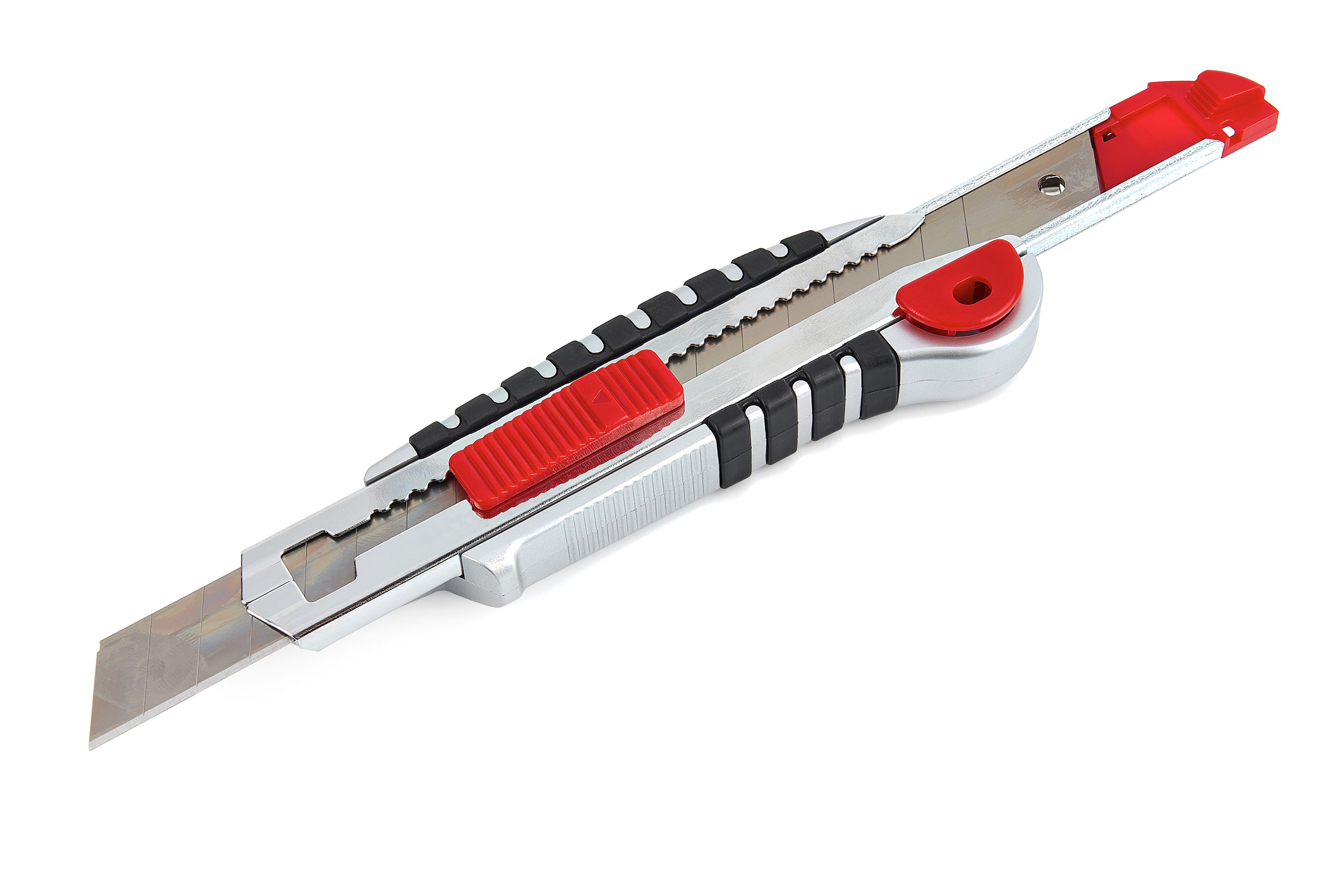 Cutter professionnel 18mm HBM avec 5 lames Image 5