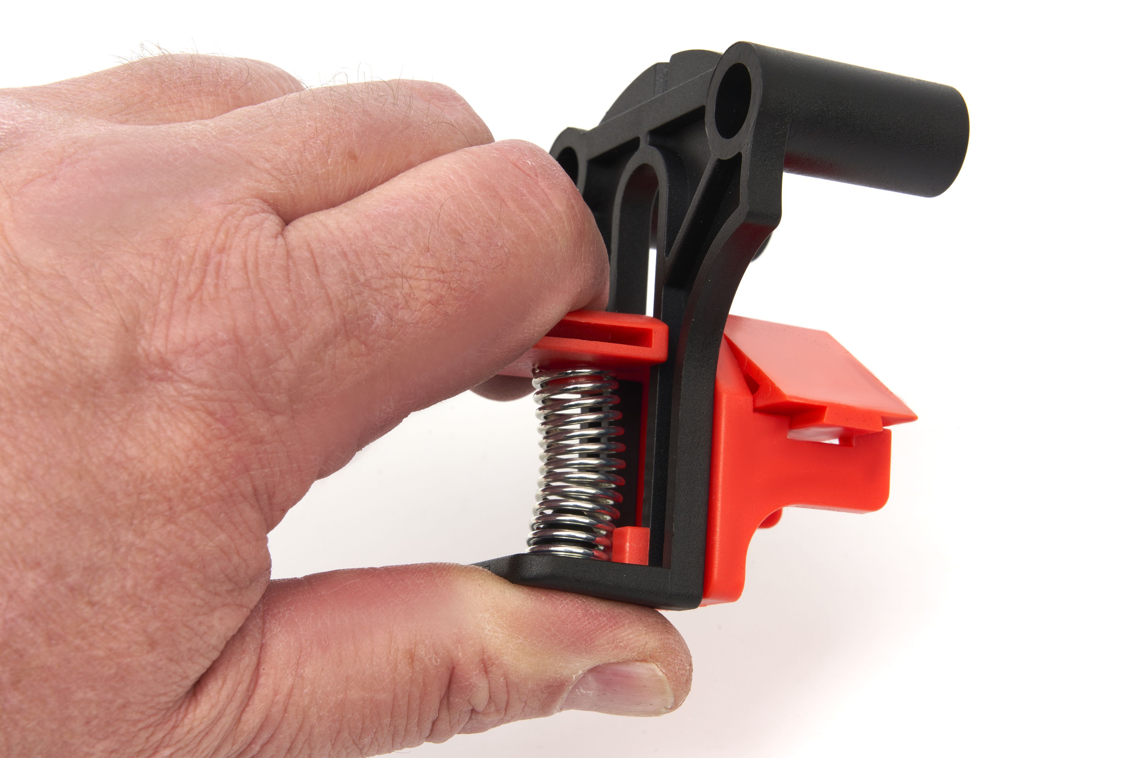 HBM 4 Delige Hoekklemmenset, Lijmklemmenset Met 3 sets Mallen van 60, 90 en 120 Graden Image 6