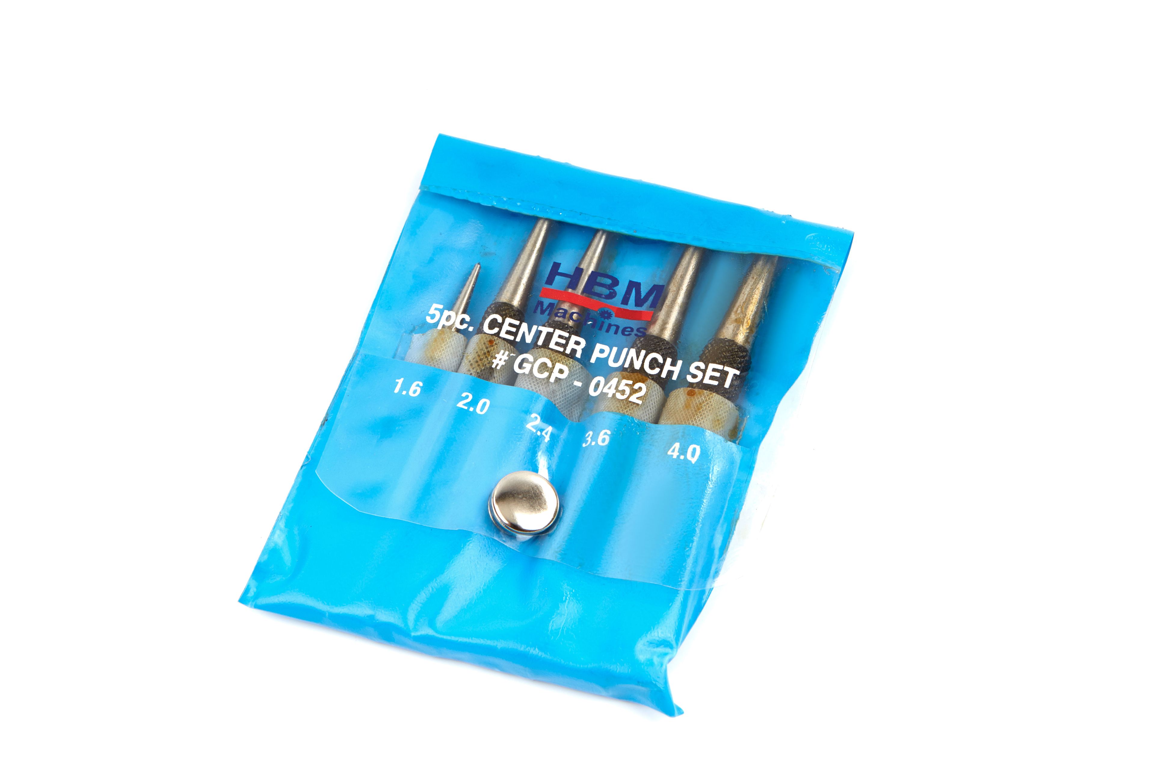 HBM 5 Pezzi Centerset Piccolo 1,6 – 4 mm Image 2