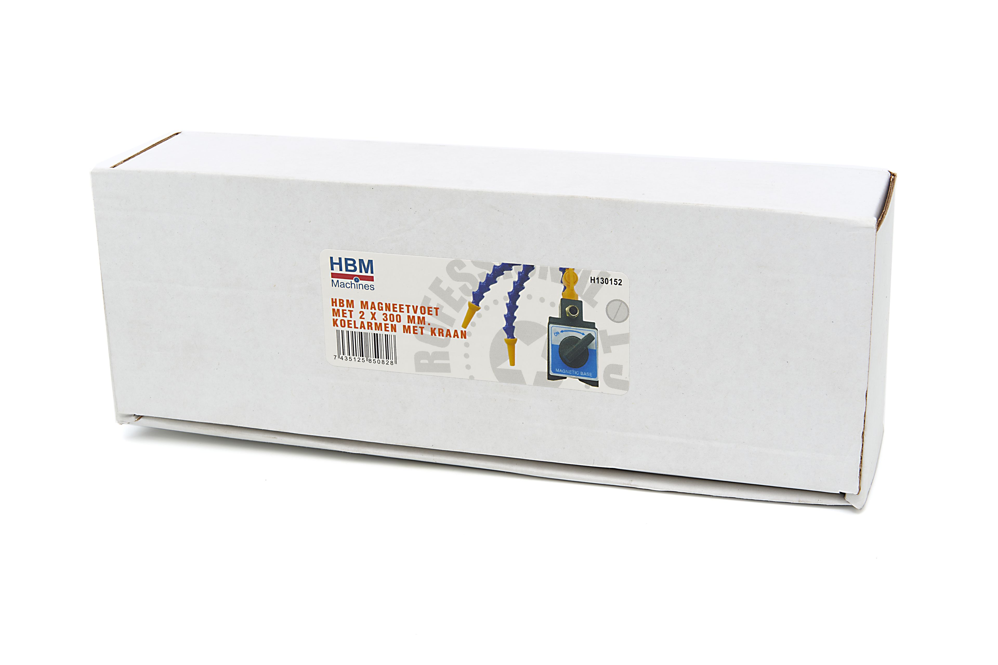 HBM Base magnétique avec 2 x 300 mm. Bras de refroidissement avec robinet Image 6