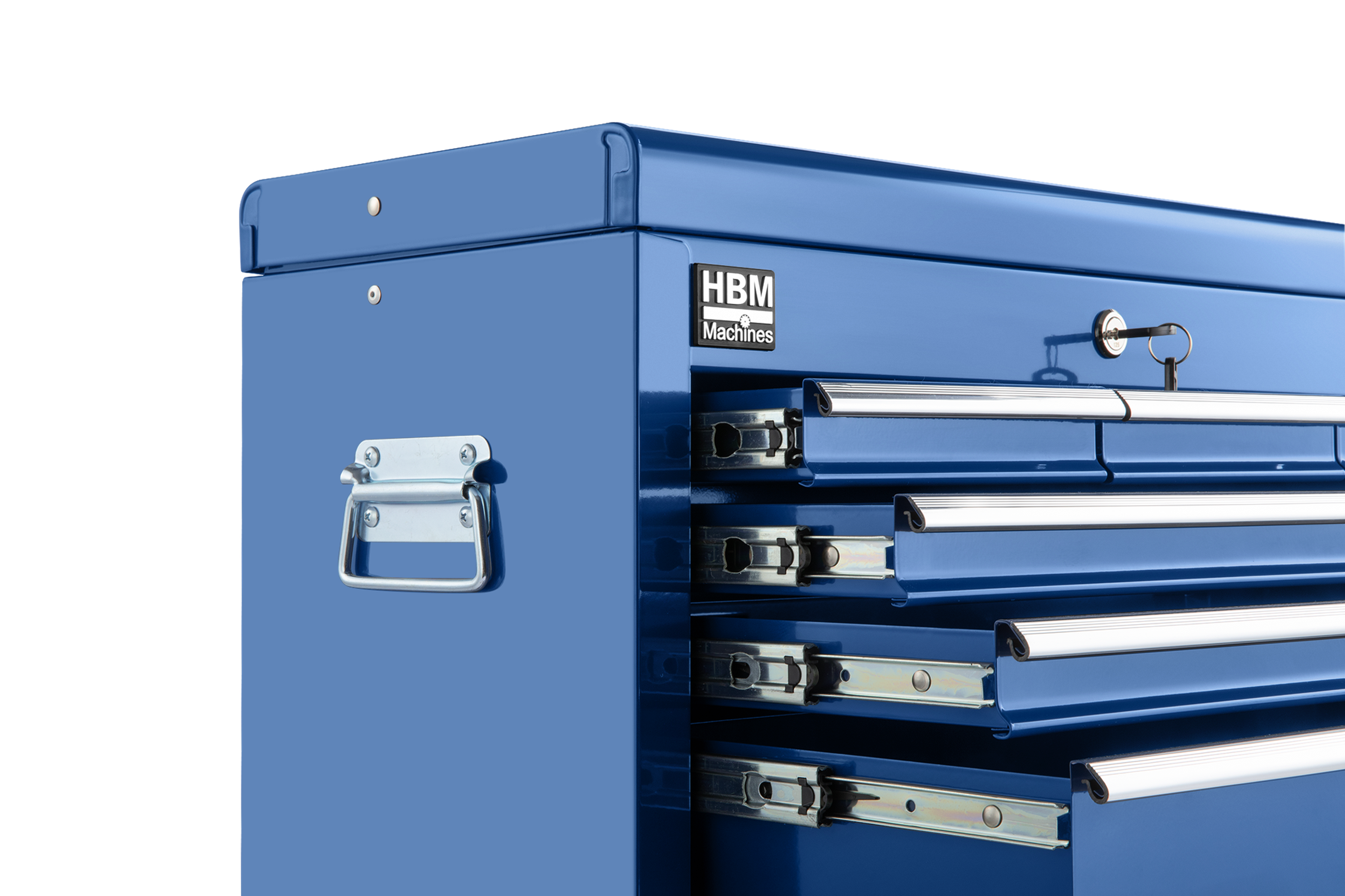 HBM Werkzeugwagen mit Schrankaufsatz, blau, Modell 2 Image 6