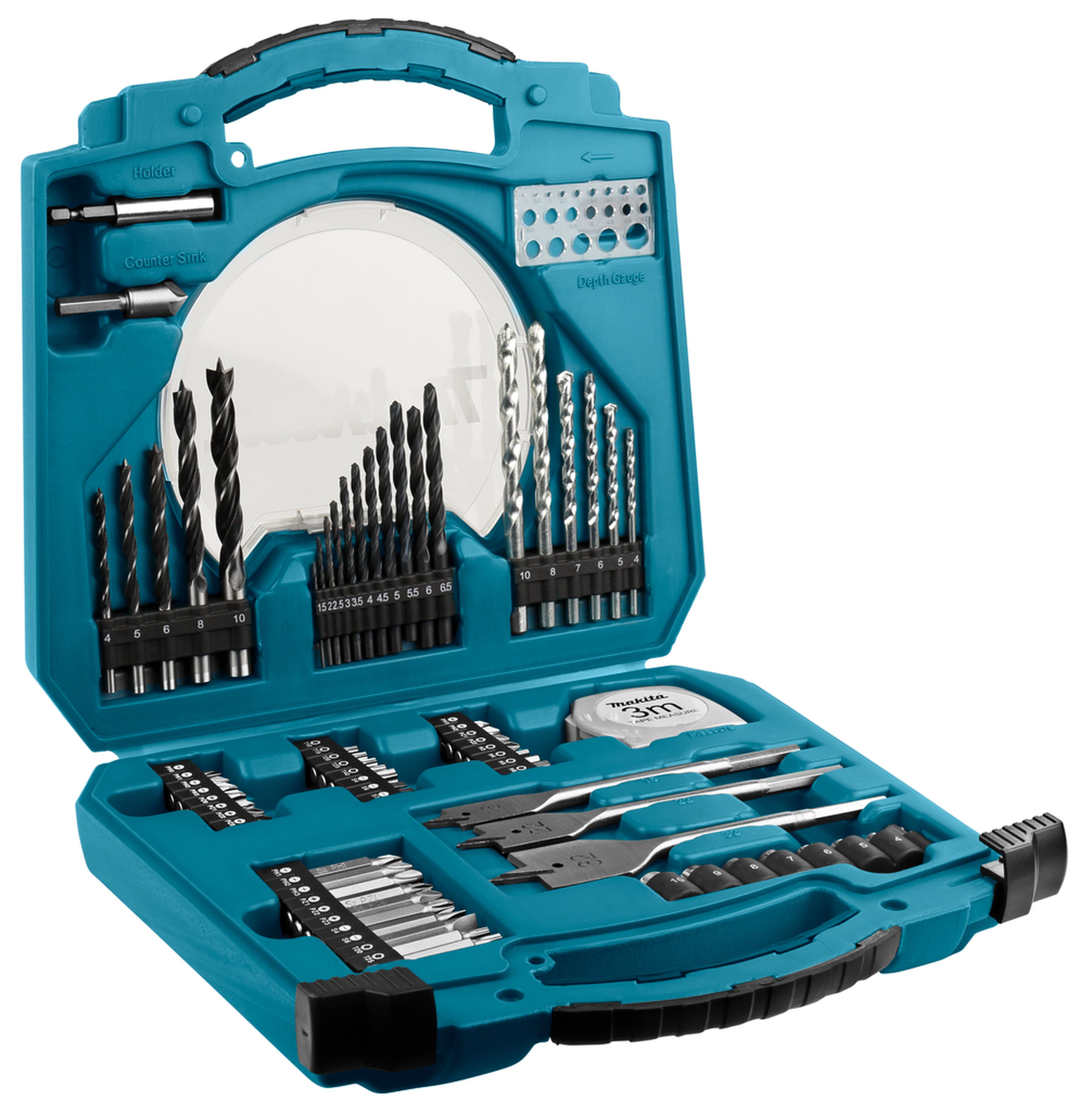 Makita Boor-/schroefbitset 71-delig D-47145 Image 3