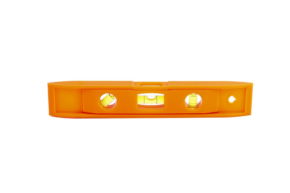 HBM 230 mm. Nivel de bolsillo con 3 burbujas