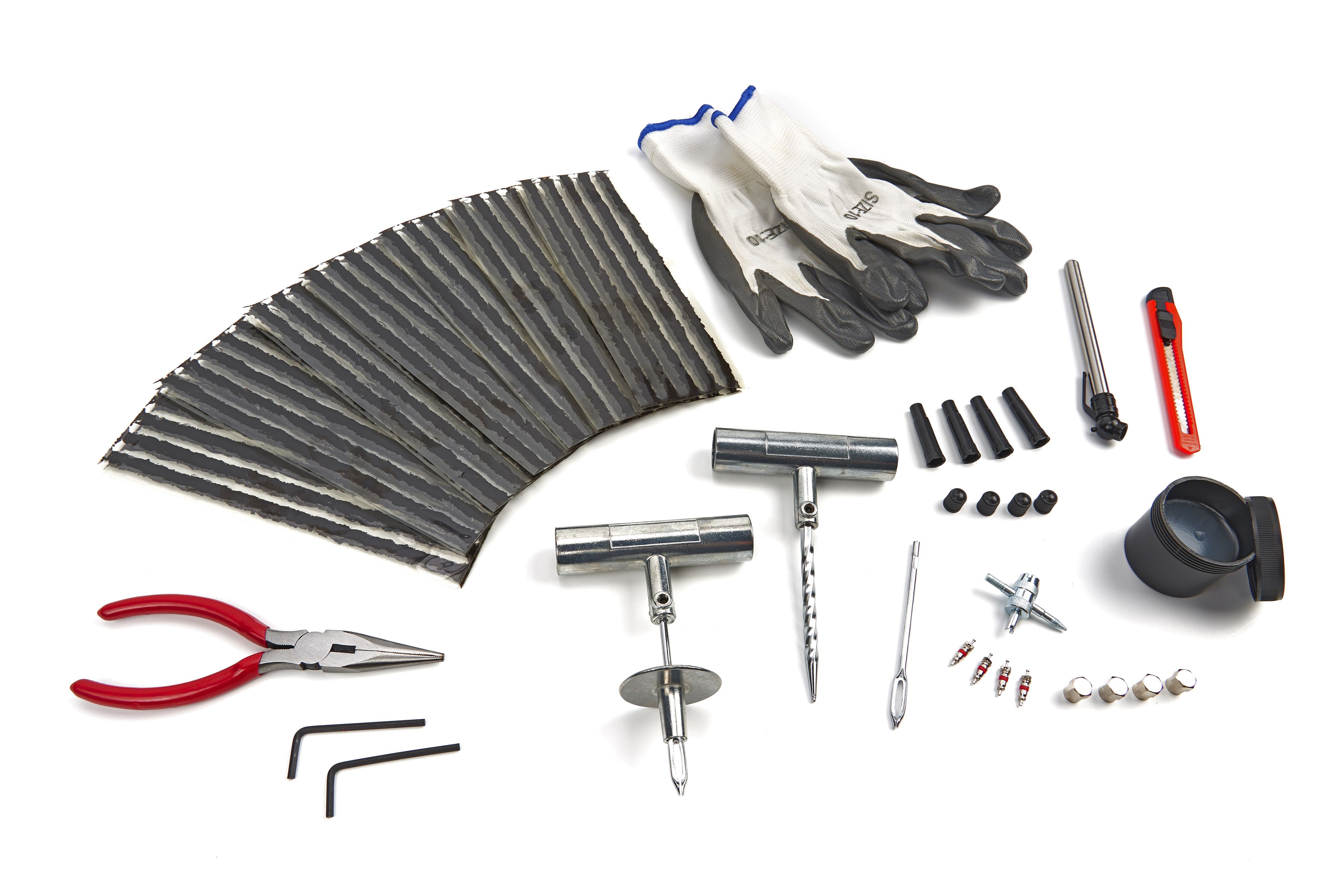 HBM Set di riparazione pneumatici 64 pezzi Completo Image 3