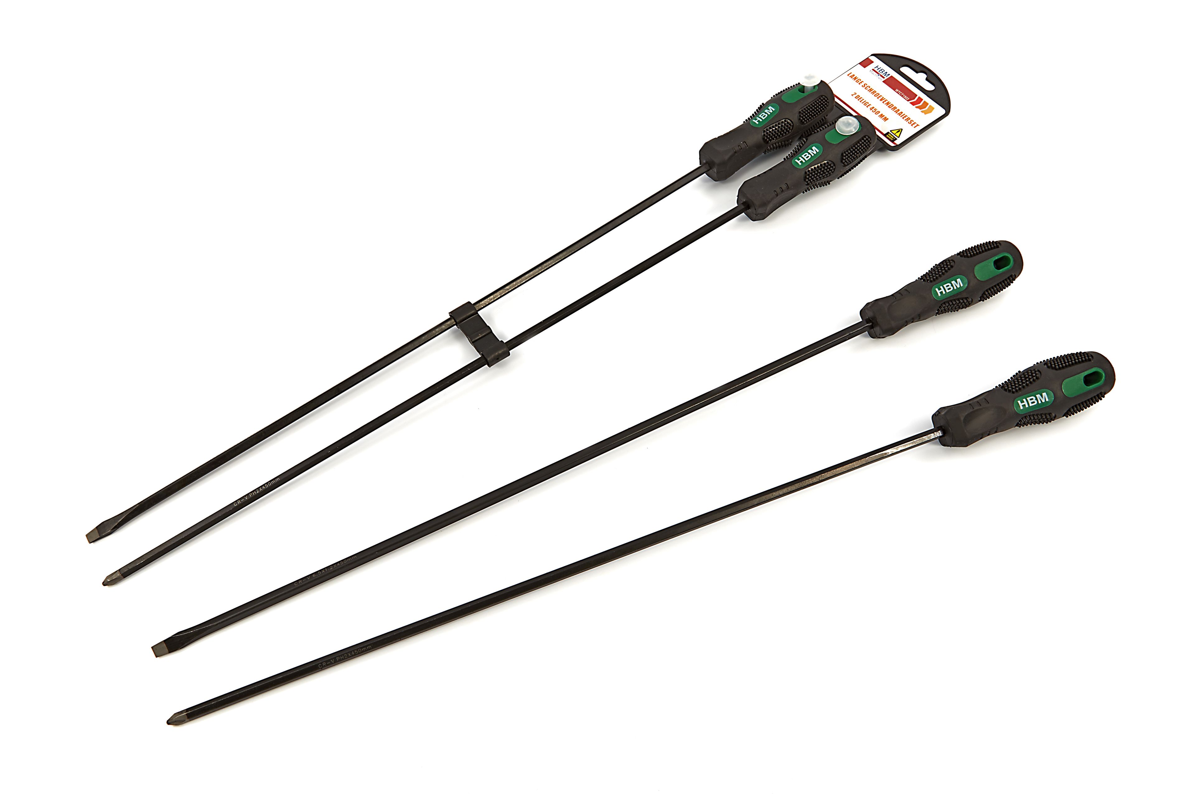 HBM 2 Delige 450 mm Lange Schroevendraaierset Image 3