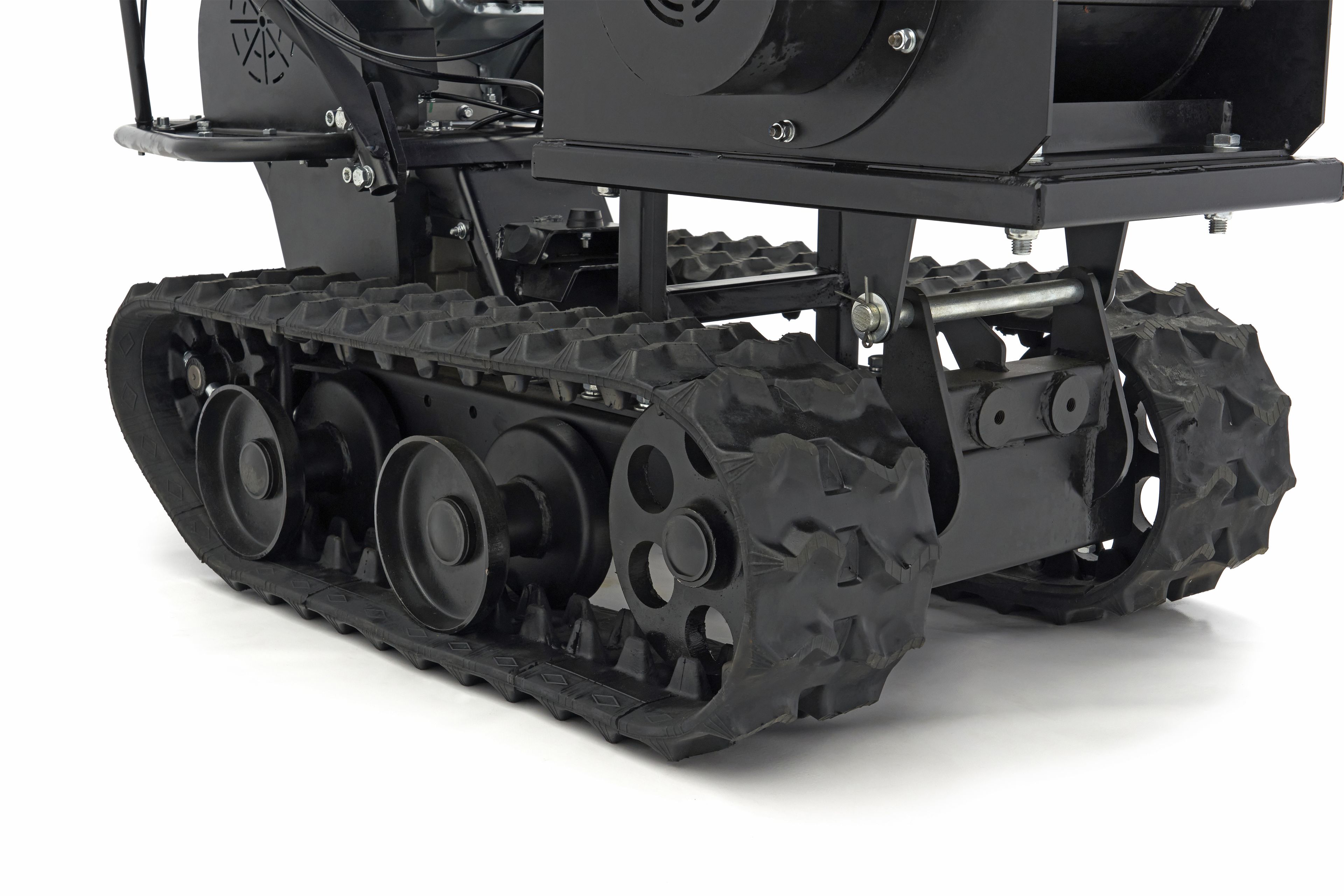 Broyeur à essence HBM Professional 4 Stroke 15 HP - 420 cc - Broyeur de bois sur chenilles Image 18