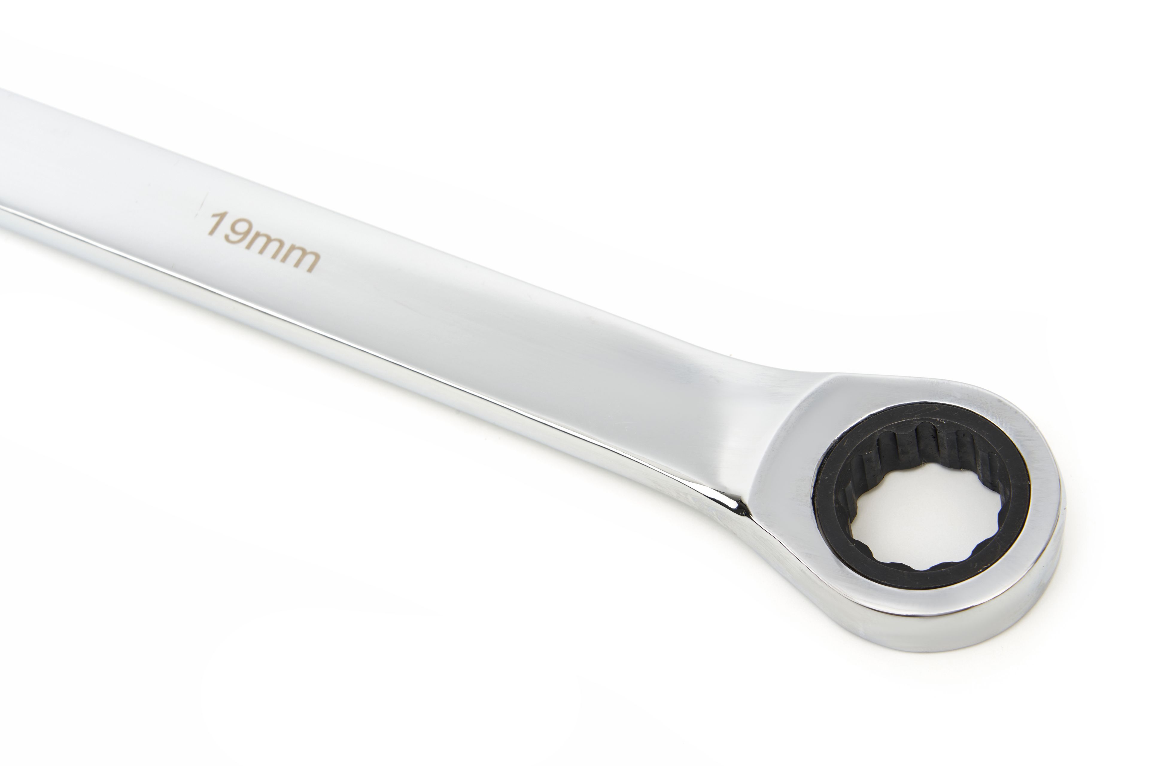 HBM 10-teiliger professioneller extra langer Ringschlüsselsatz mit festem Kopf und Ratschenfunktion 8 - 19 mm Image 5