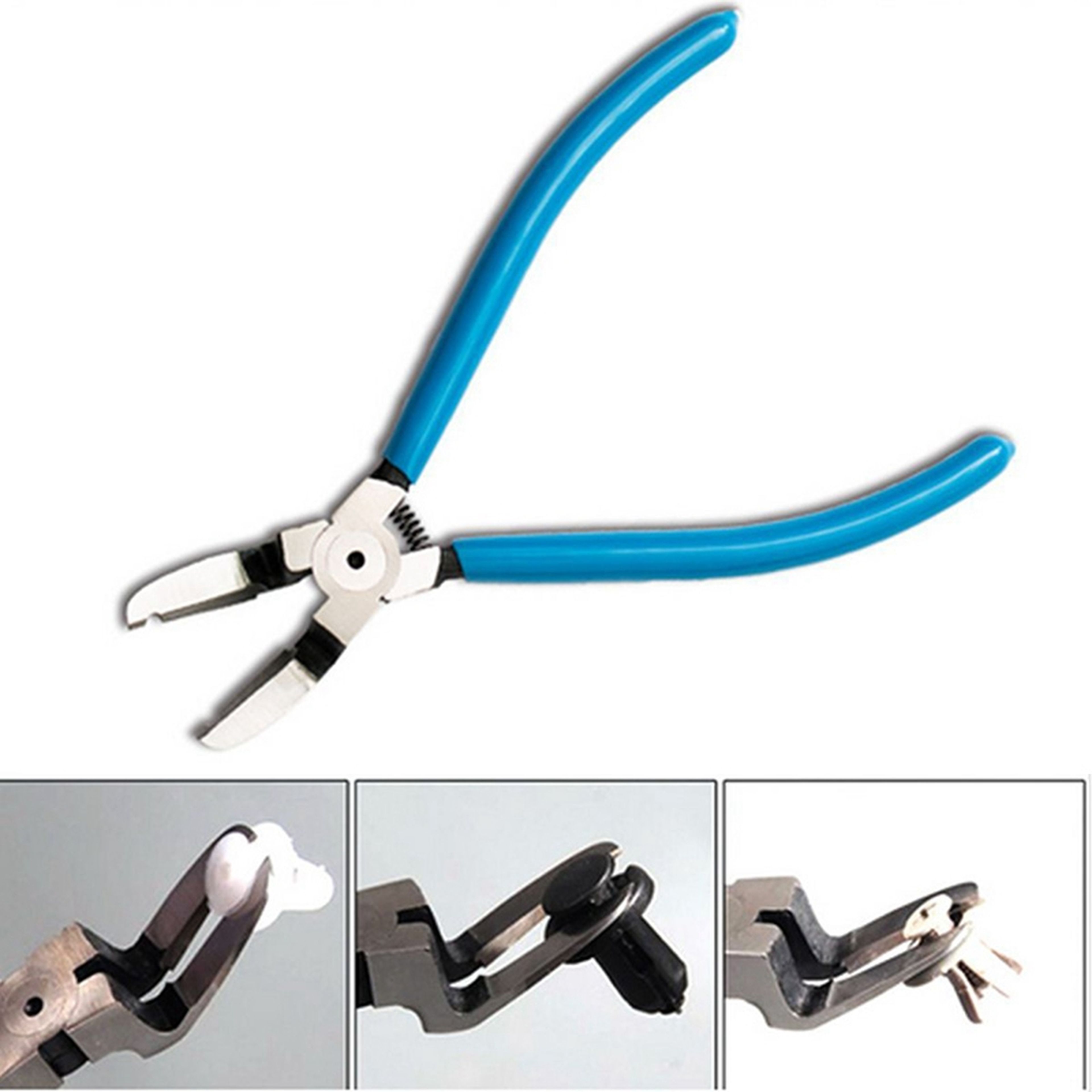 Pinza Profesional para Clips de Auto / Clips de Tapicería HBM