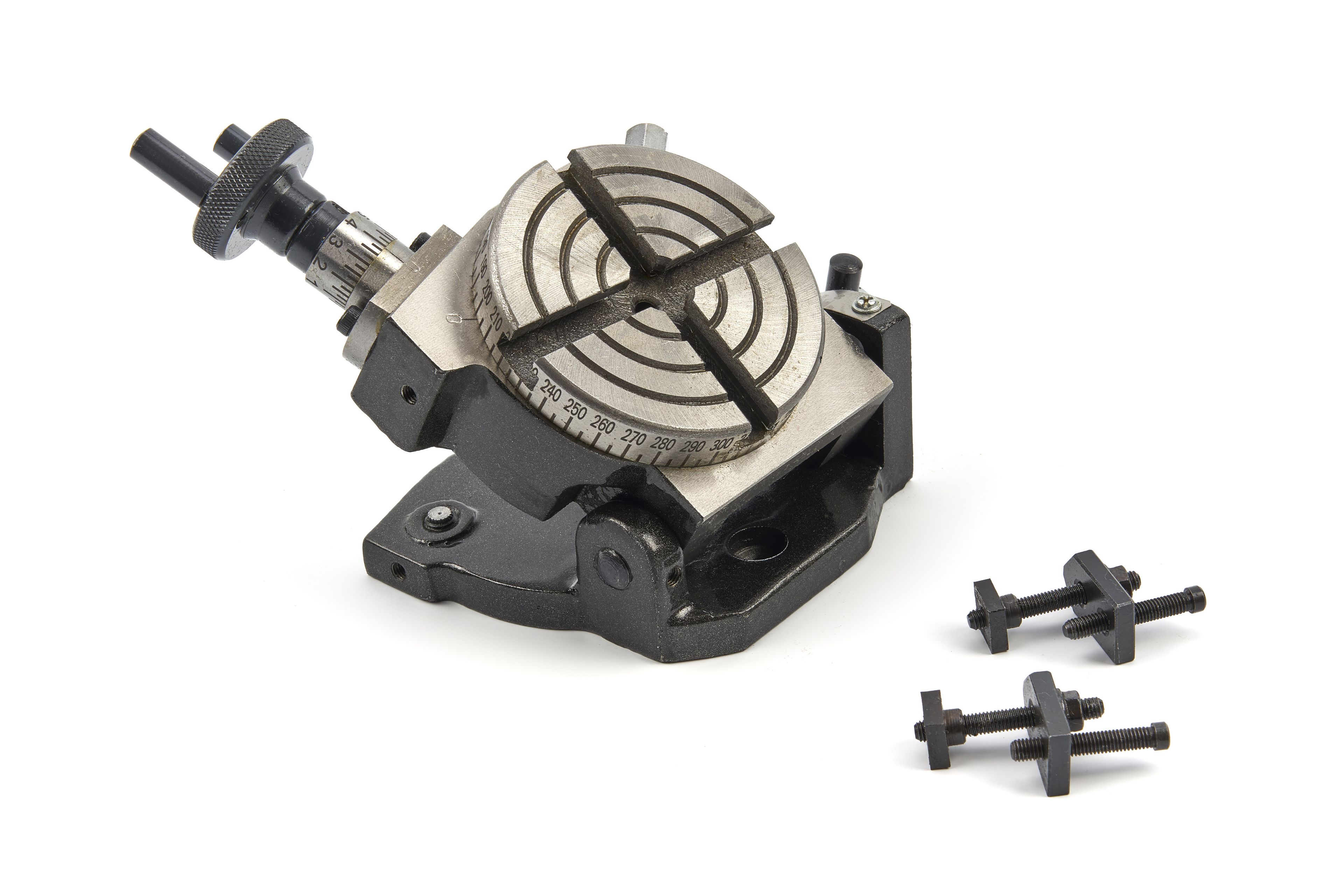 Tavolo di distribuzione inclinabile HBM da 75 mm con attrezzatura di serraggio Image 3