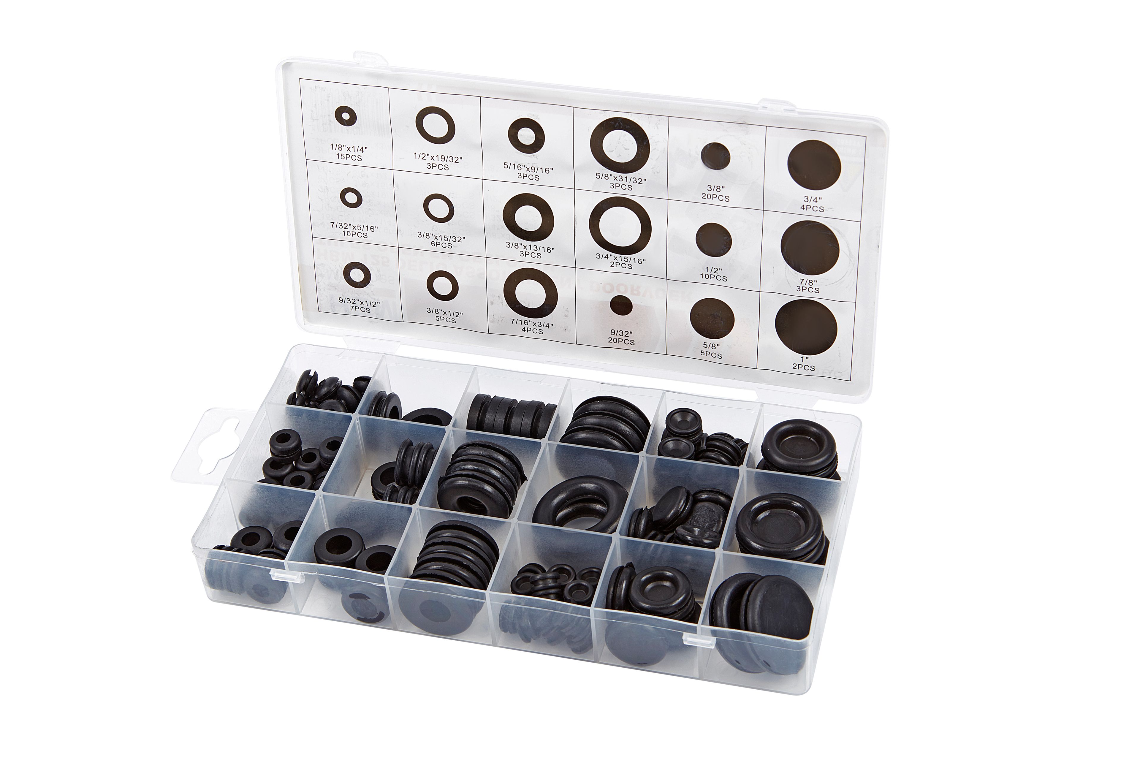 HBM 125 Delig Assortiment doorvoer tules open en gesloten