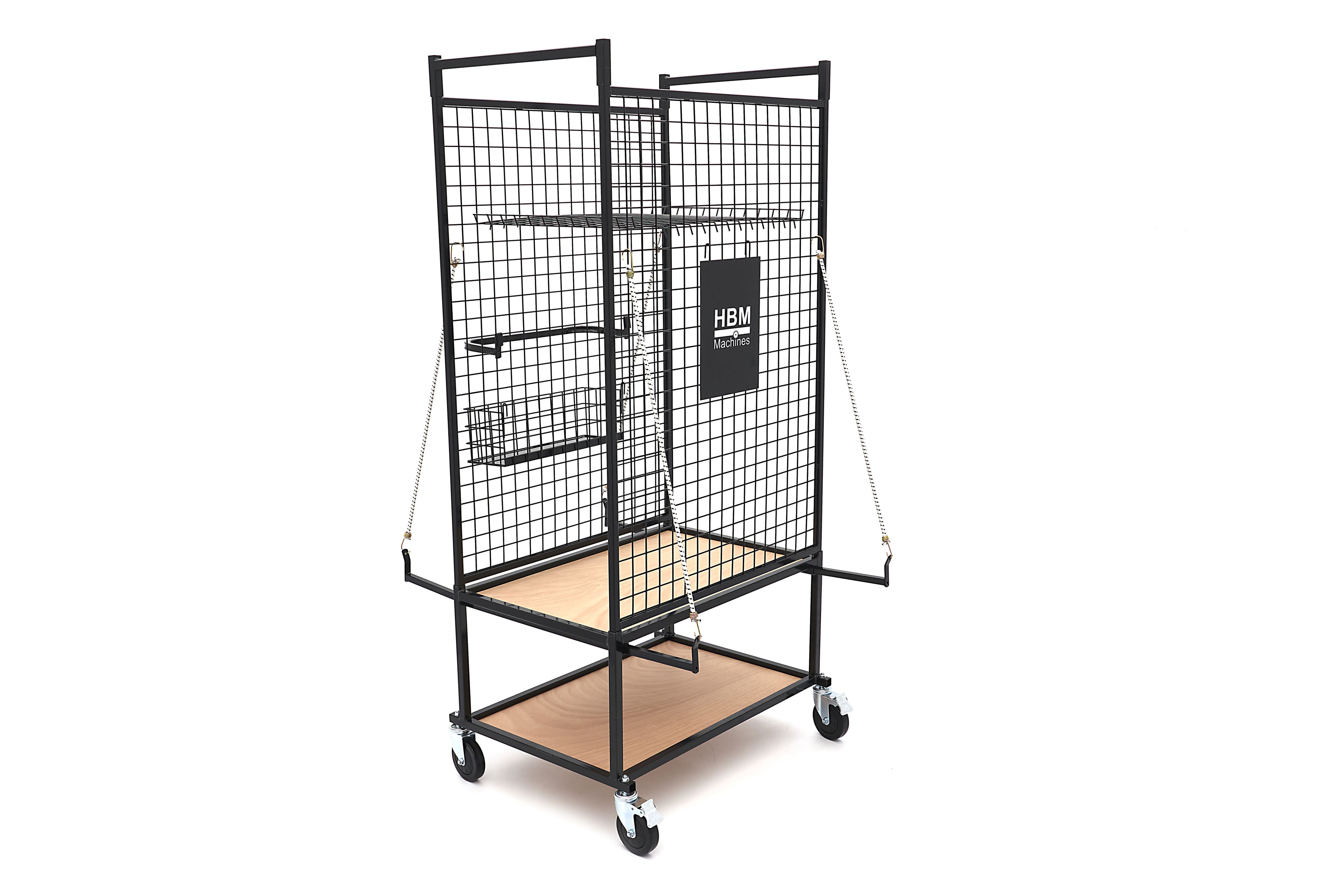 Carrello Universale HBM con 4 cinghie di trasporto