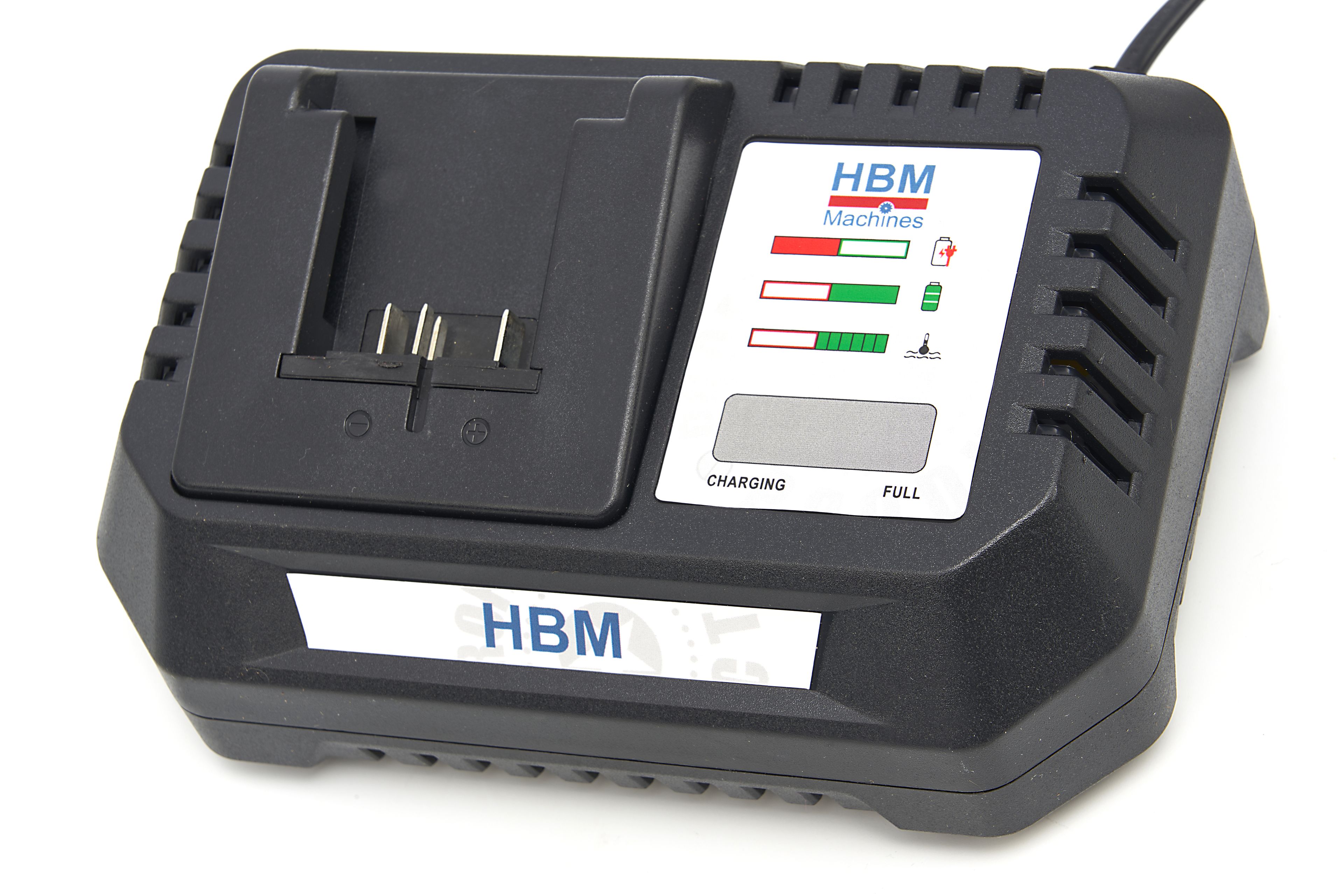 HBM Acculader voor HBM 20V- 4.0Ah Heggenschaar en Grastrimmer Set Image 2