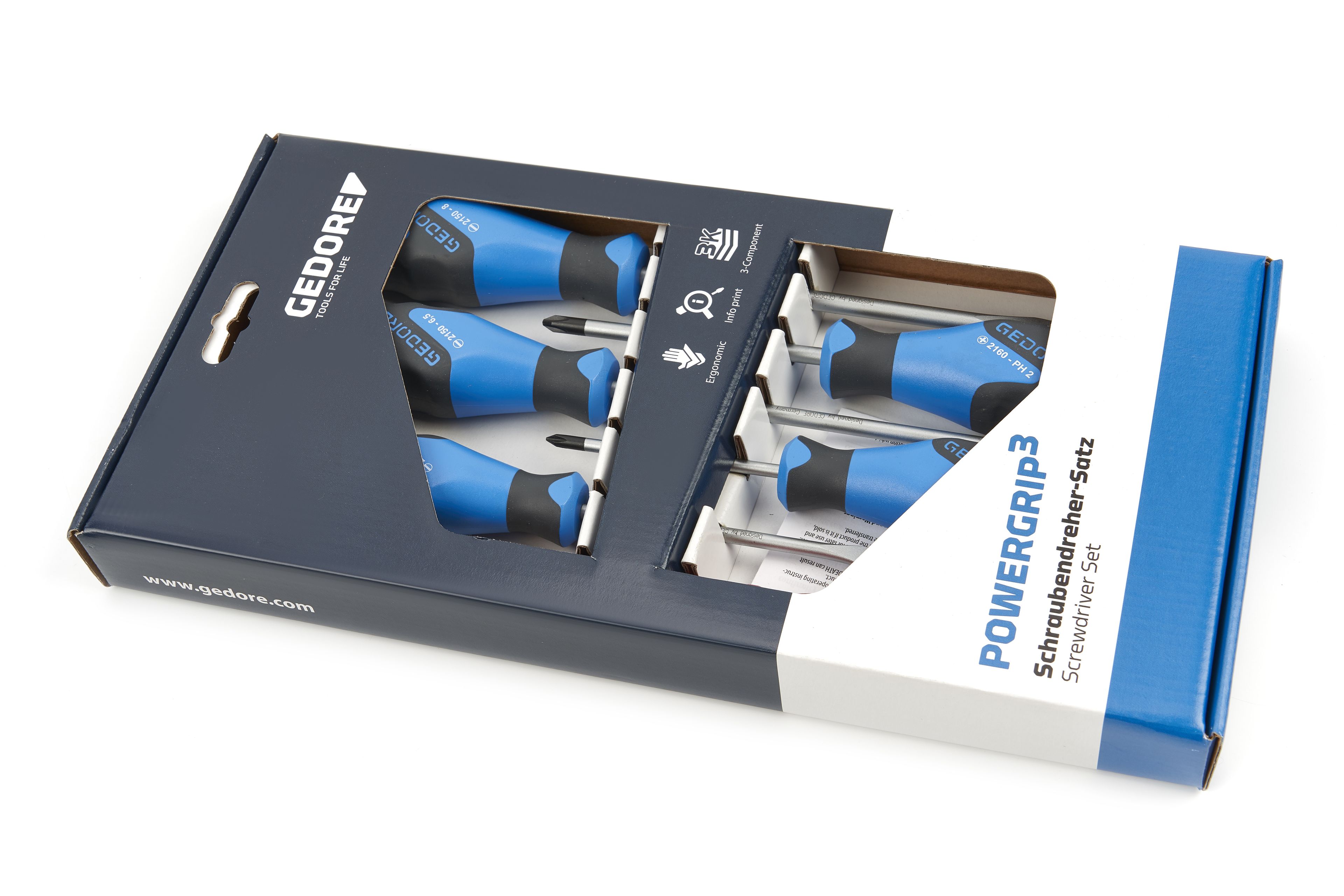 Gedore C 2150-60 PH-06 Century 6-delige Schroevendraaierset - 3106411 Image 5