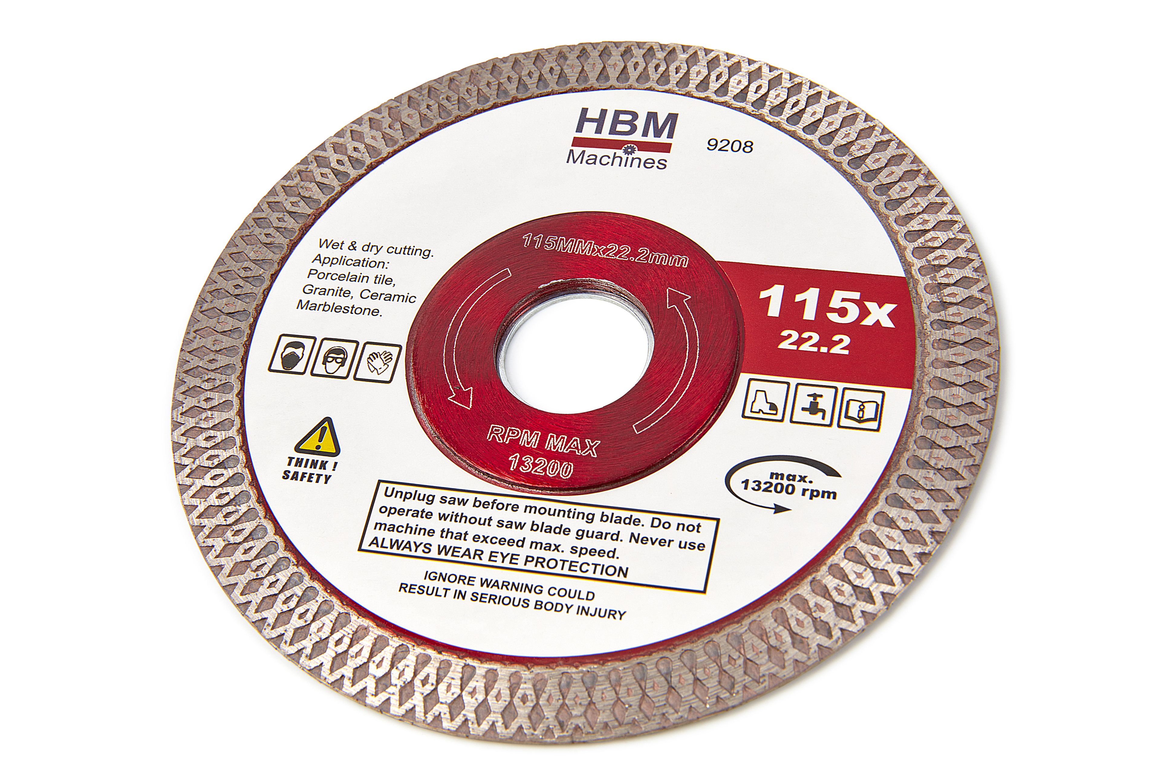 Professionelle Diamanttrennscheiben von HBM