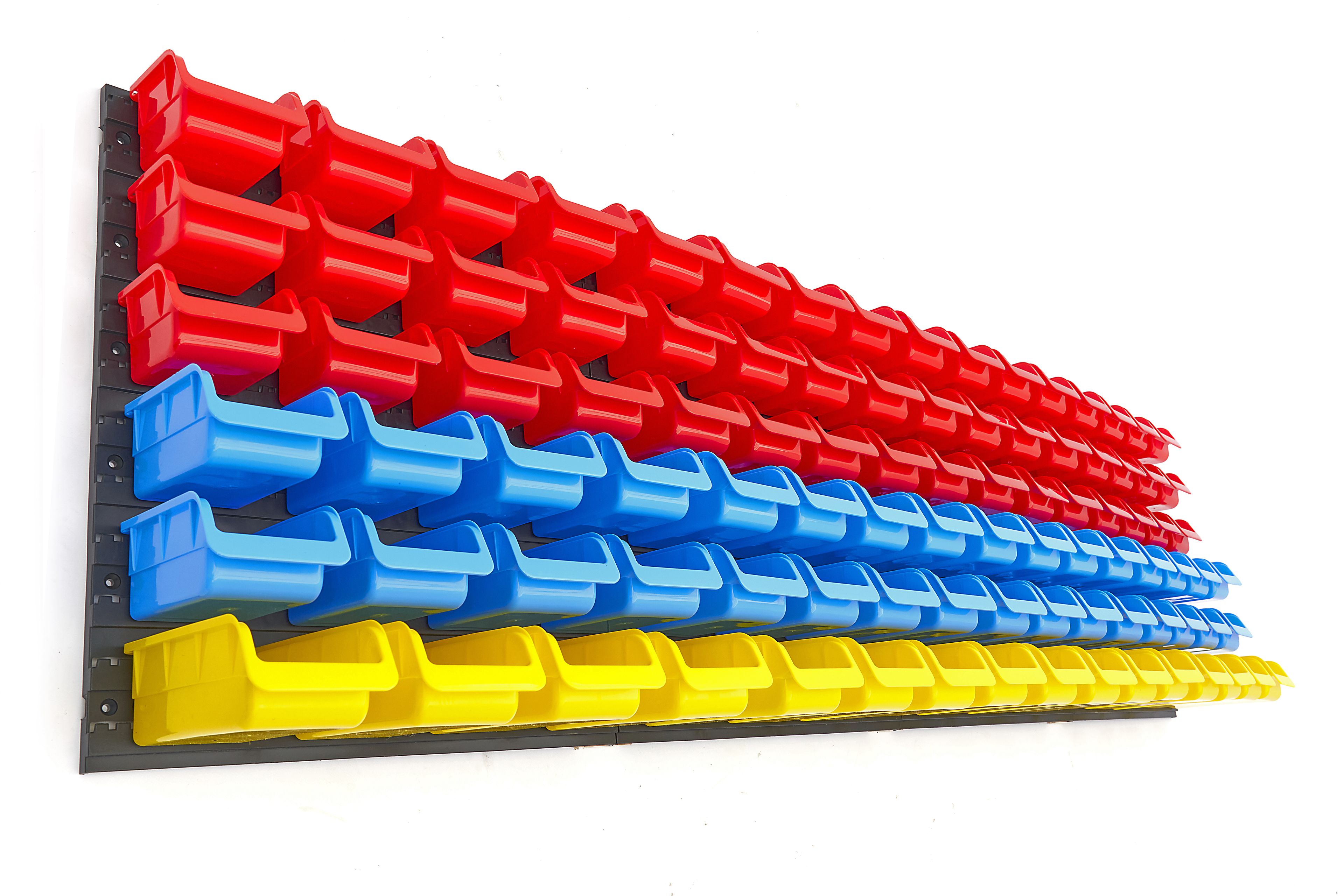 HBM Panel de Herramientas de 100 Piezas 96 Cajas de Almacenamiento en 3 Tamaños Image 5