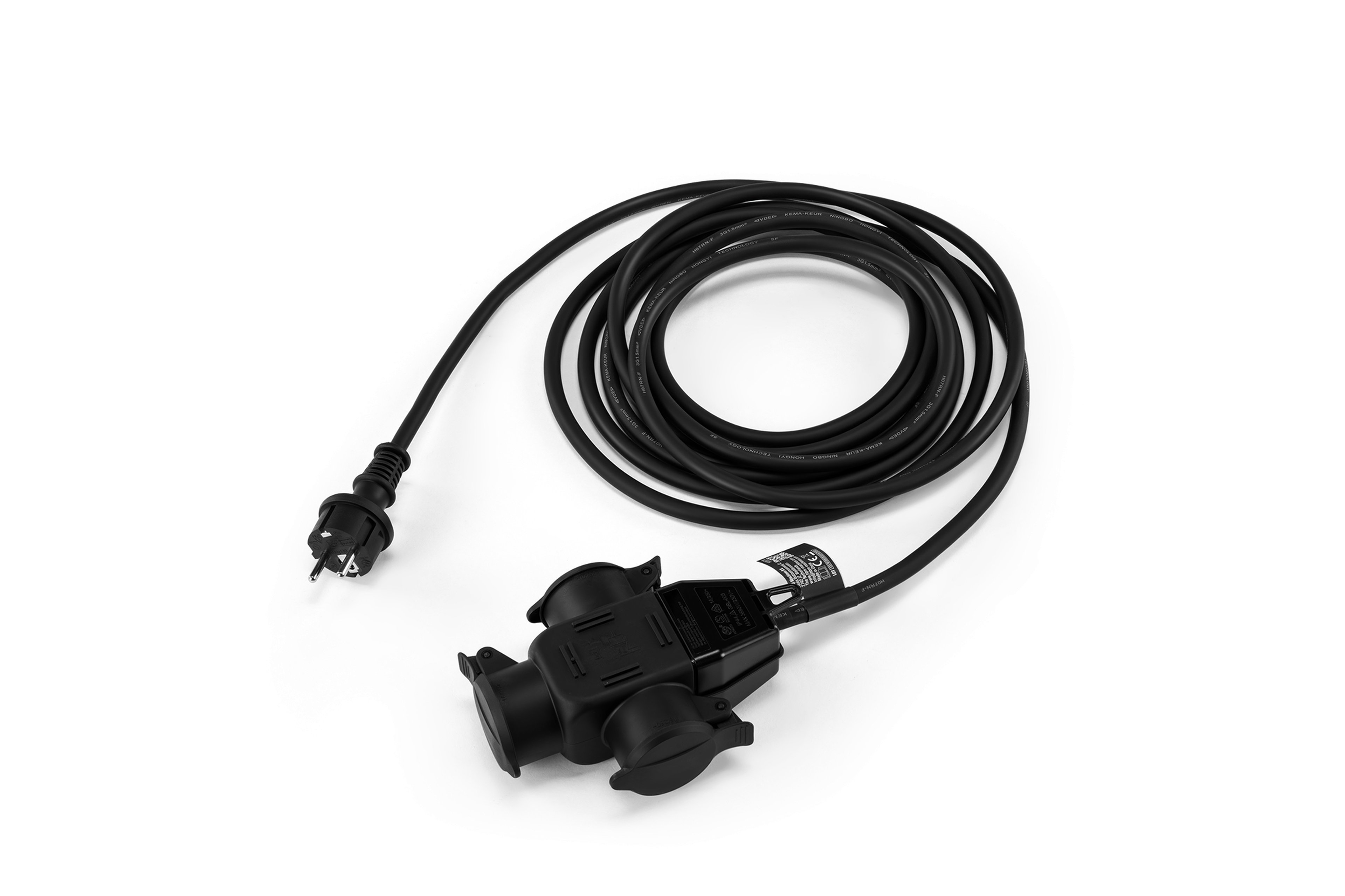 HBM prolunga H07RN-F 3G1,5 mm² 3 prese IP44 5 m Image 3