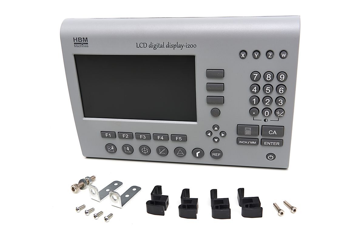 HBM Caja de Lectura Digital de 3 Ejes Profesional con Pantalla LCD