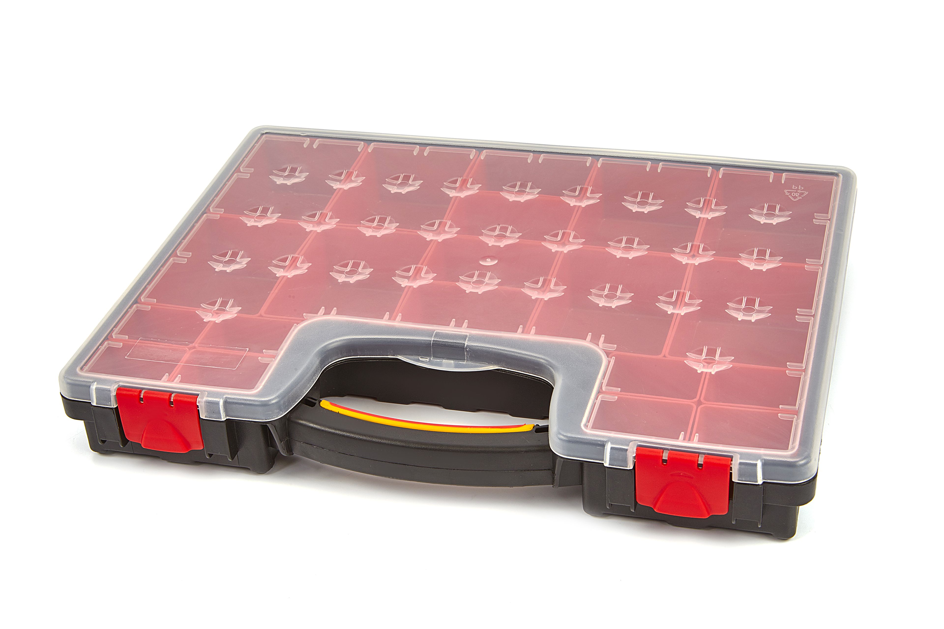 Boîte de rangement 42 x 33,5 x 5 cm HBM avec 20 compartiments Image 2