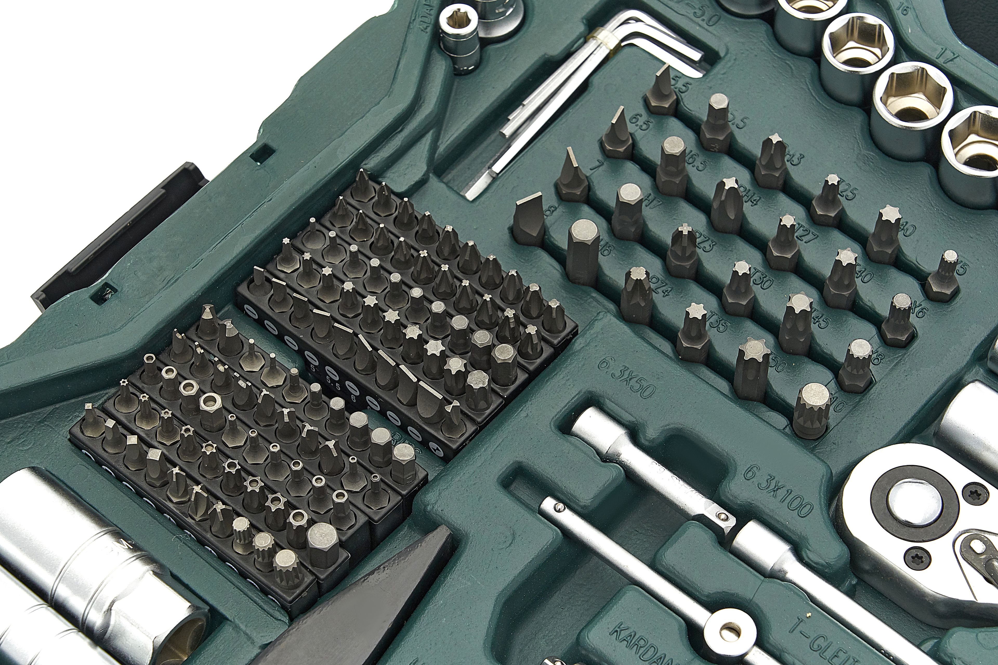 Mannesmann Professionele 303-delige Gereedschapkoffer - Gereedschapsset Image 5