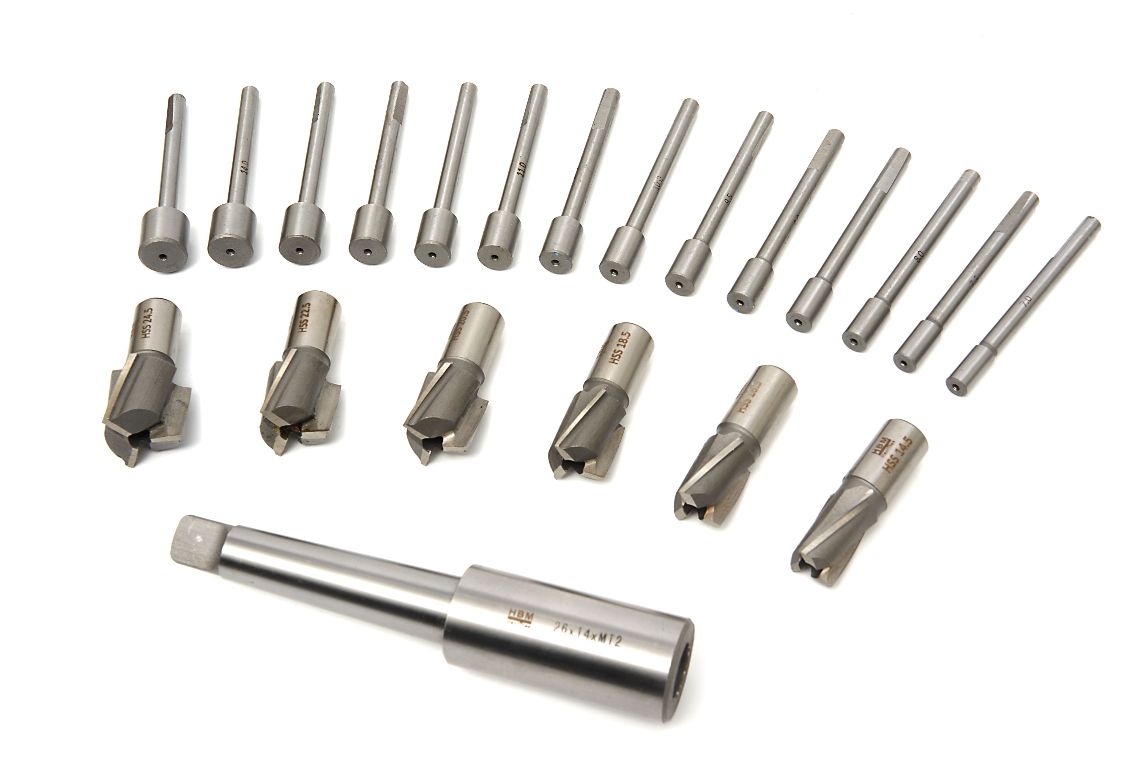 HBM HSS Inbus Verzinkfrezenset Type 1 Image 5