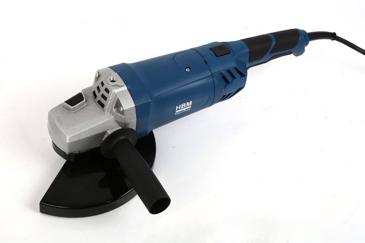 HBM Amoladora angular Profi de 230 mm con mango giratorio