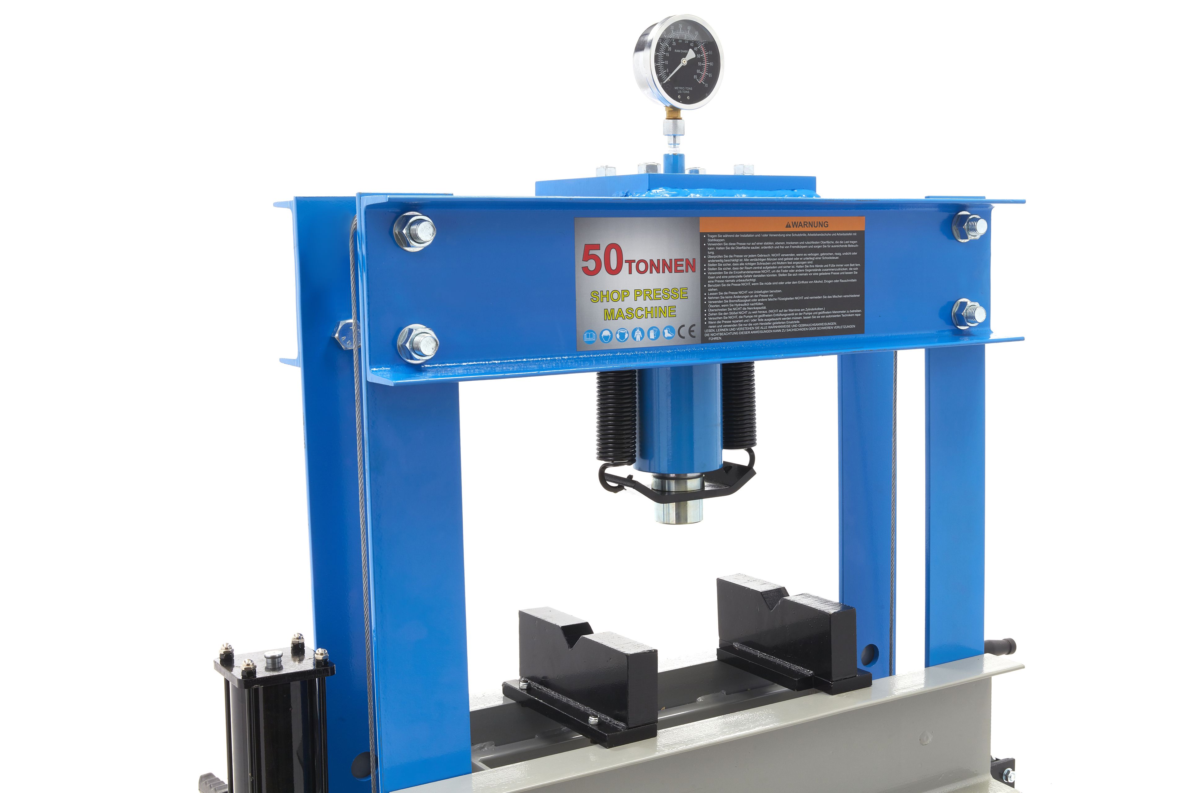 HBM Presse d'atelier pneumatique professionnelle de 50 tonnes Image 5